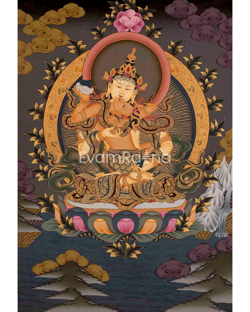 Yab Yum Vajrasattva Shakti 