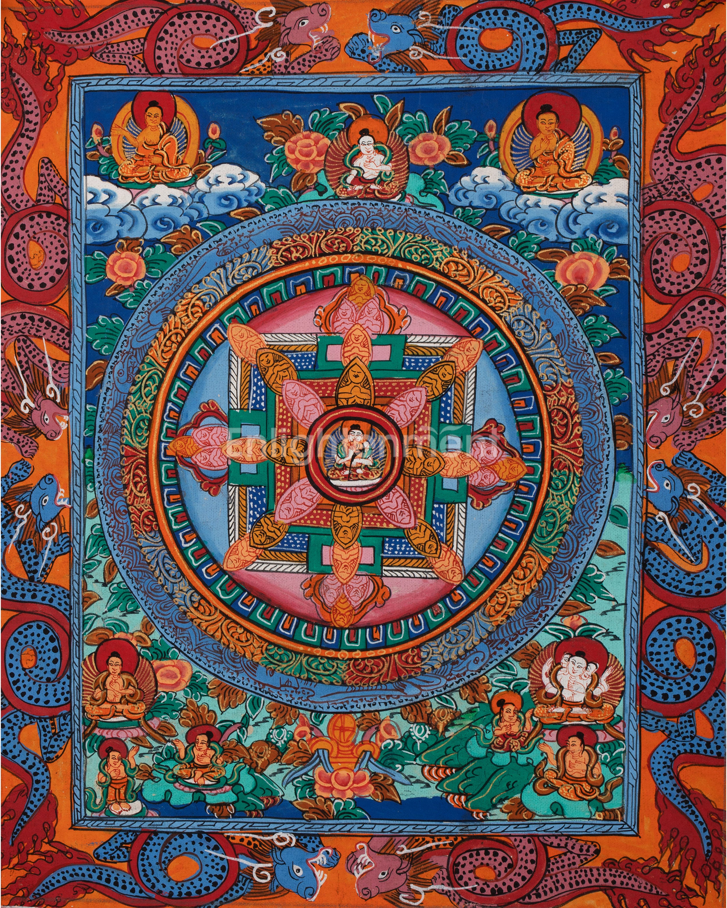 Yadam Mandala Thangka 