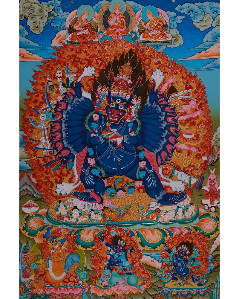 Yamantaka With Other Deities