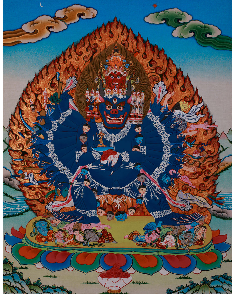 Yamantaka Wrathful Deity