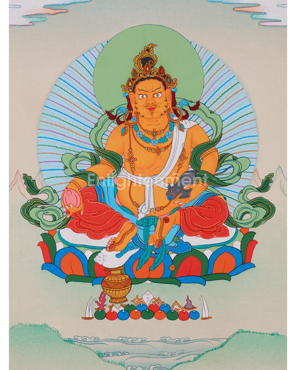 Wealth Deity Thangka