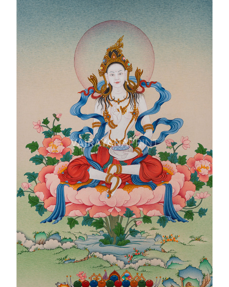 Yeshe Tsogyal and Mandarva| Spiritual Consorts of Padmasambhava