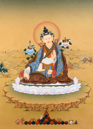 Yuthok Thangka | Tibetan Buddhist Master Painting