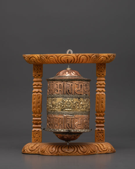 Buddhist Sacred Prayer Wheel