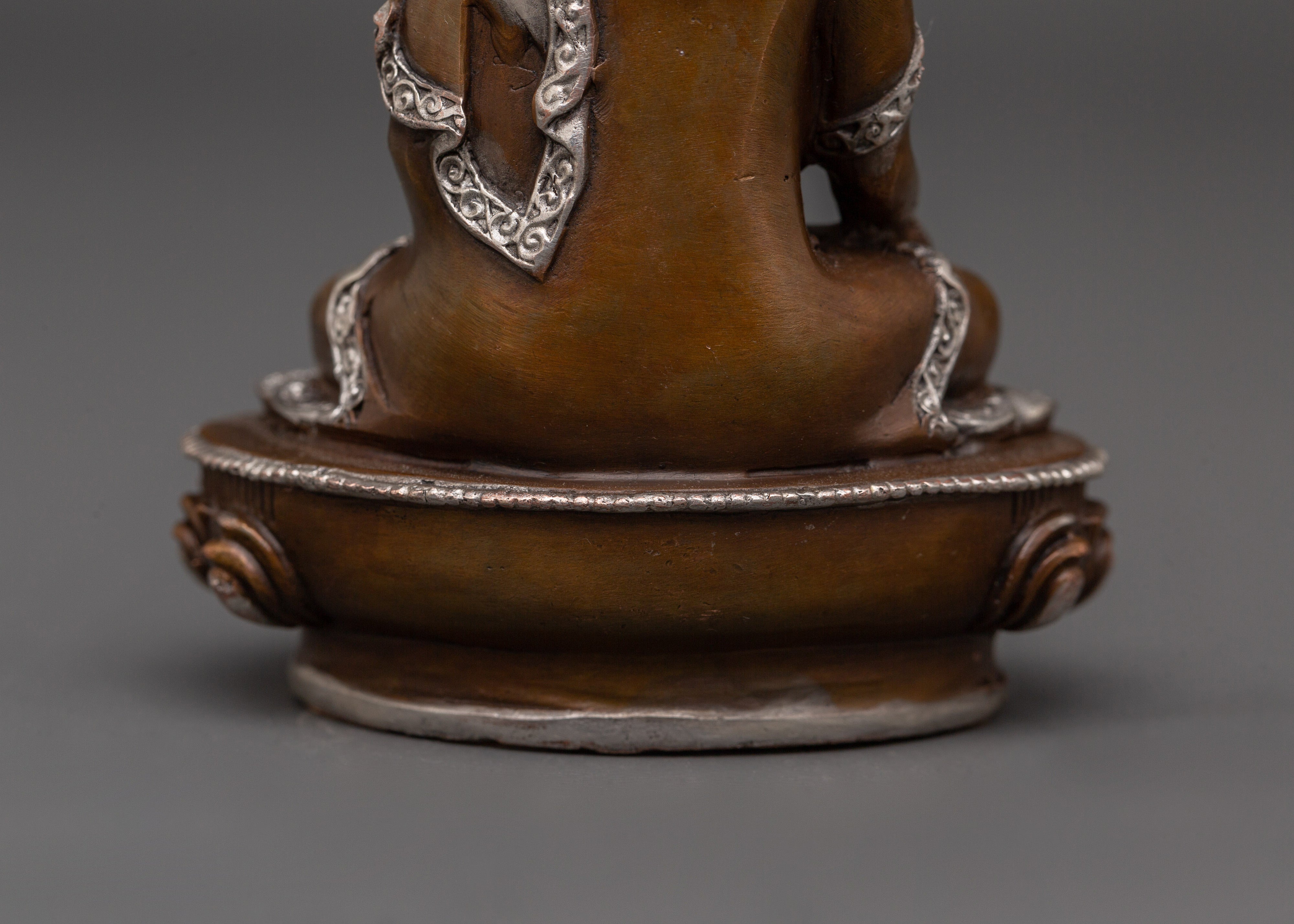 Oxidized Shakyamuni Sculpture | Home Decor
