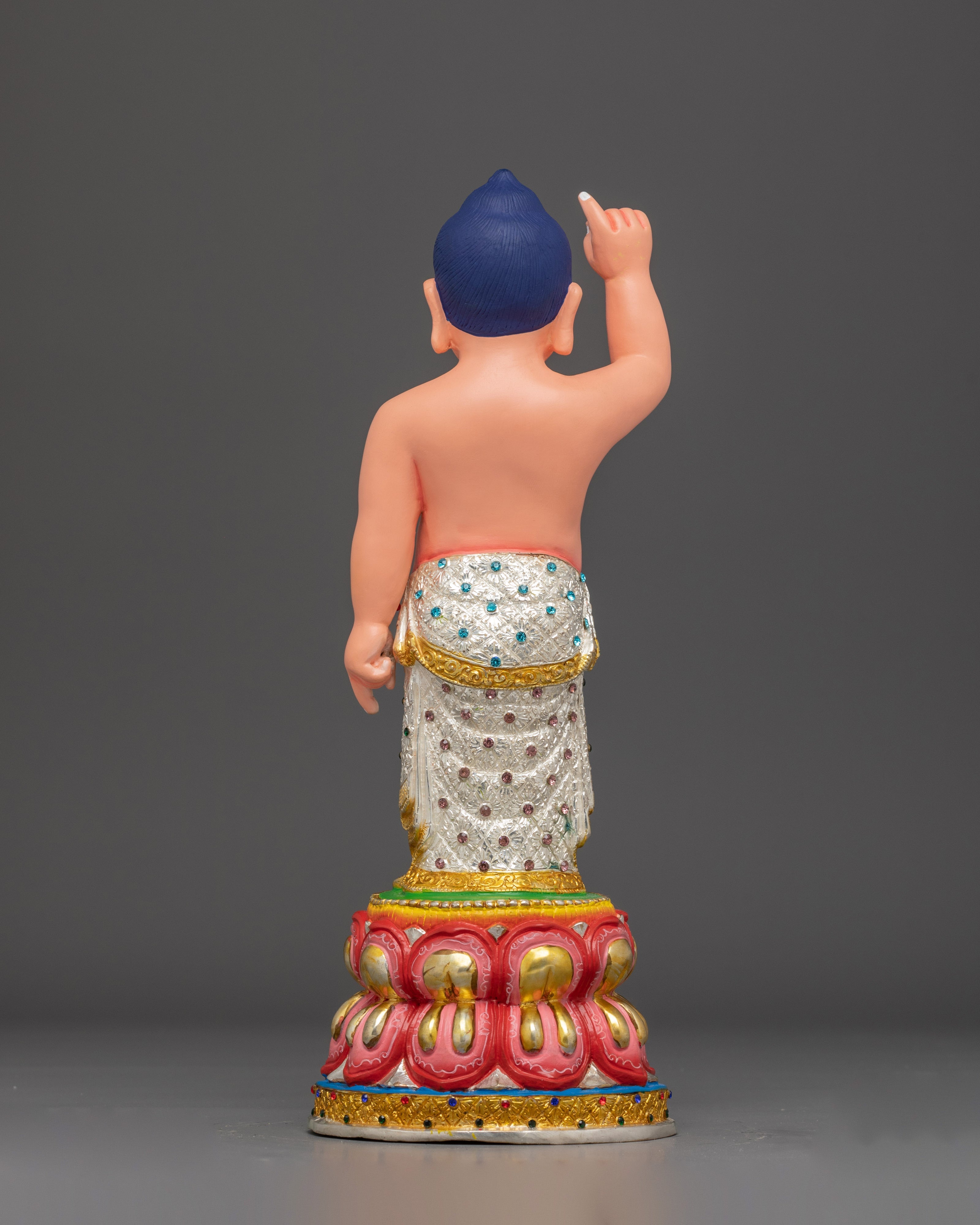 Tranquil Little Buddha Statue | Tibetan Baby Buddha Sculpture