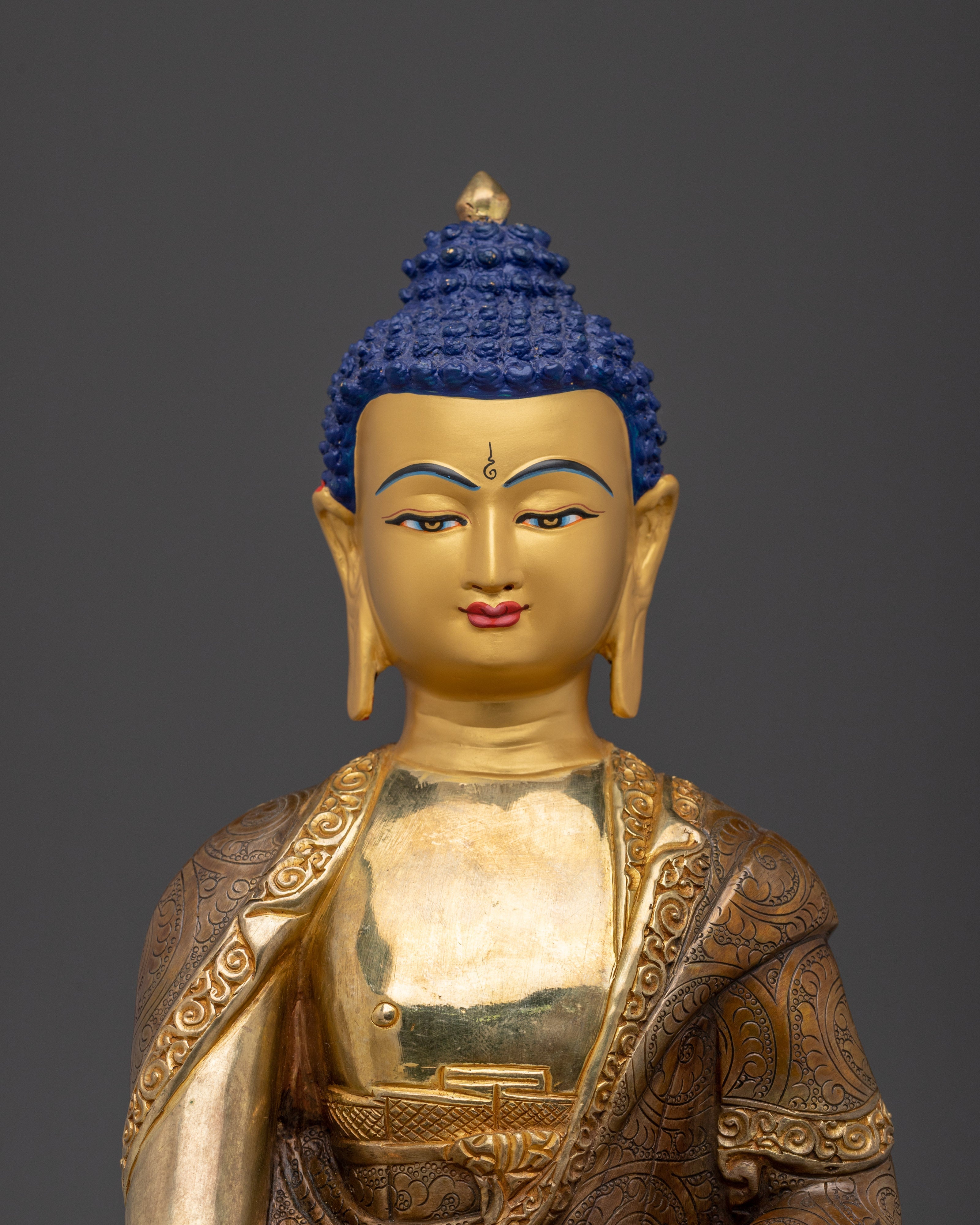 Enlightened Dharma Teacher Shakyamuni Buddha Art | Symbol of Spiritual Awakening