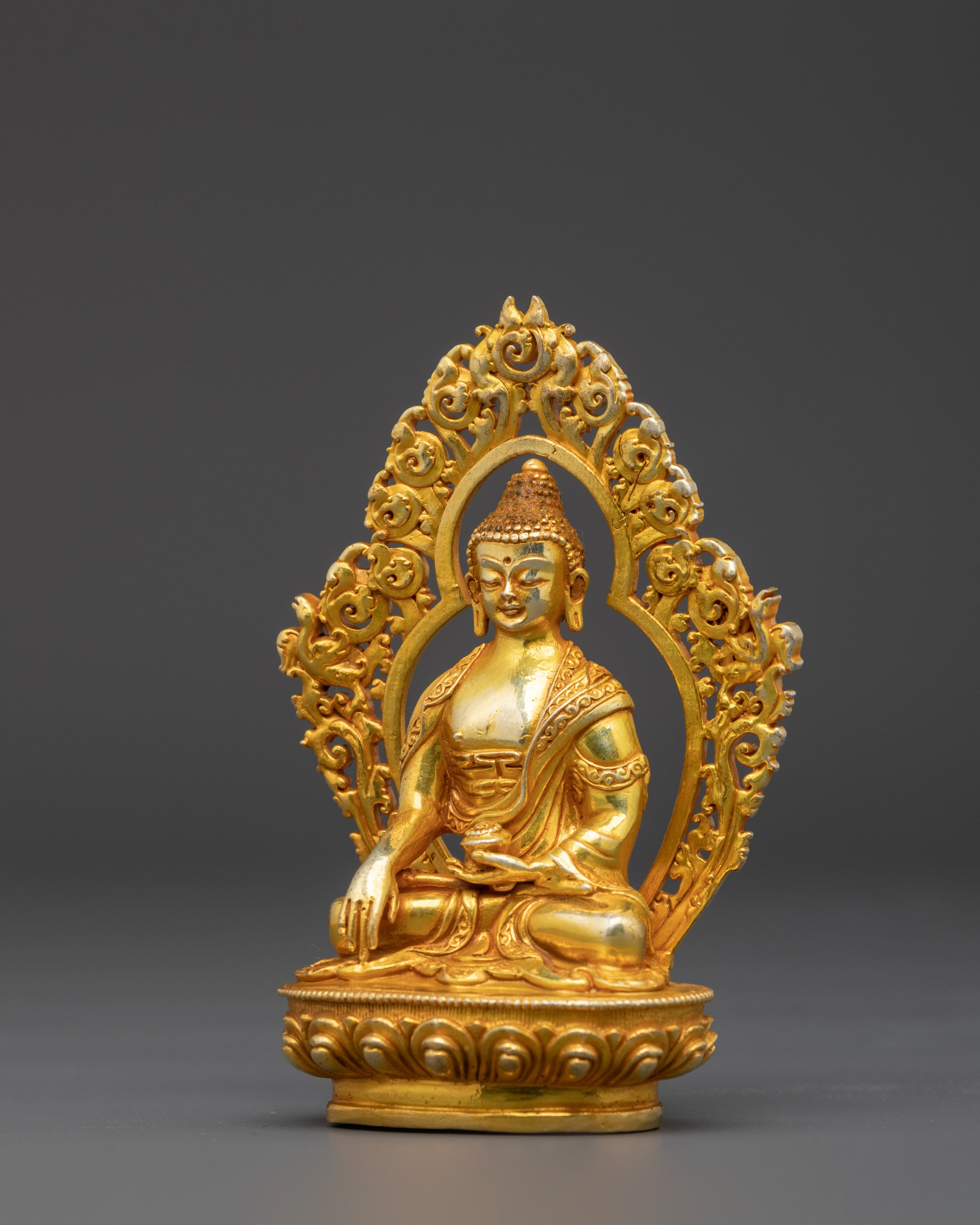 Shakyamuni Buddha Spiritual Copper Statue | Historical Buddha Figurine