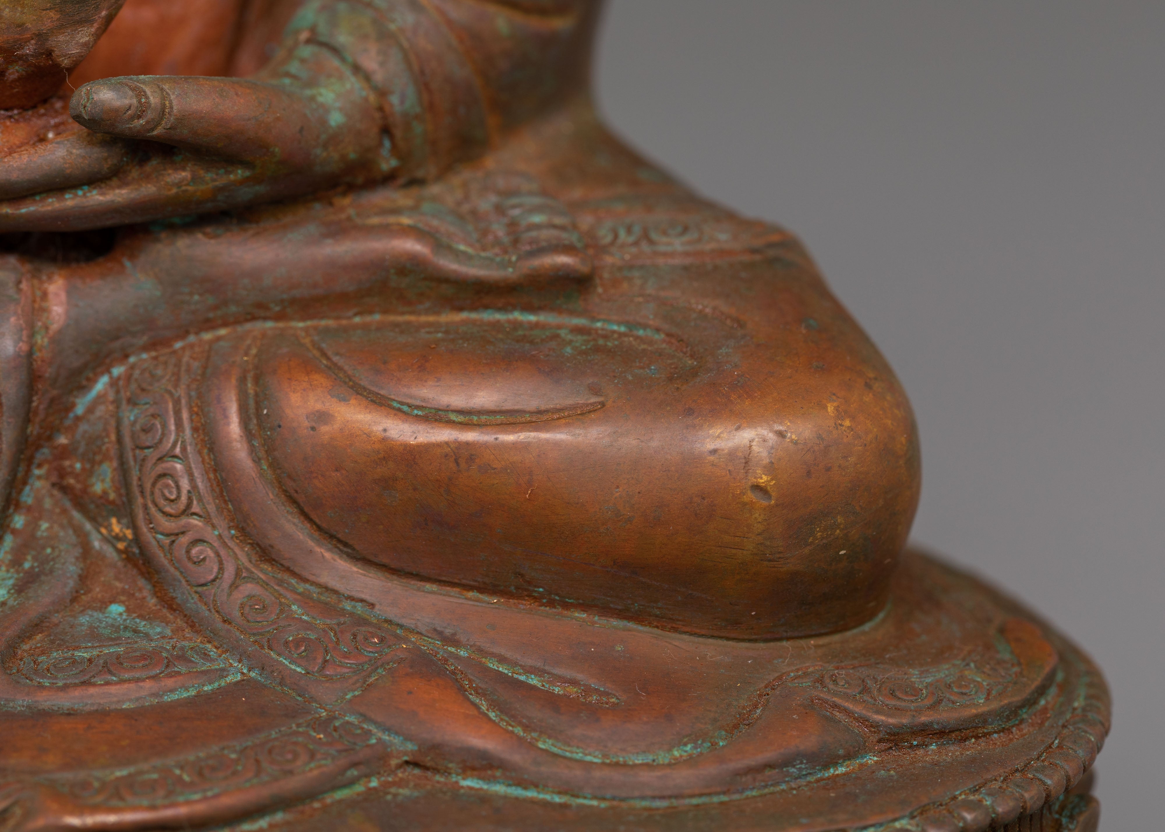 "Amitabha Buddha" Tibetan Buddha Art | Experience Serenity with our Sculpture