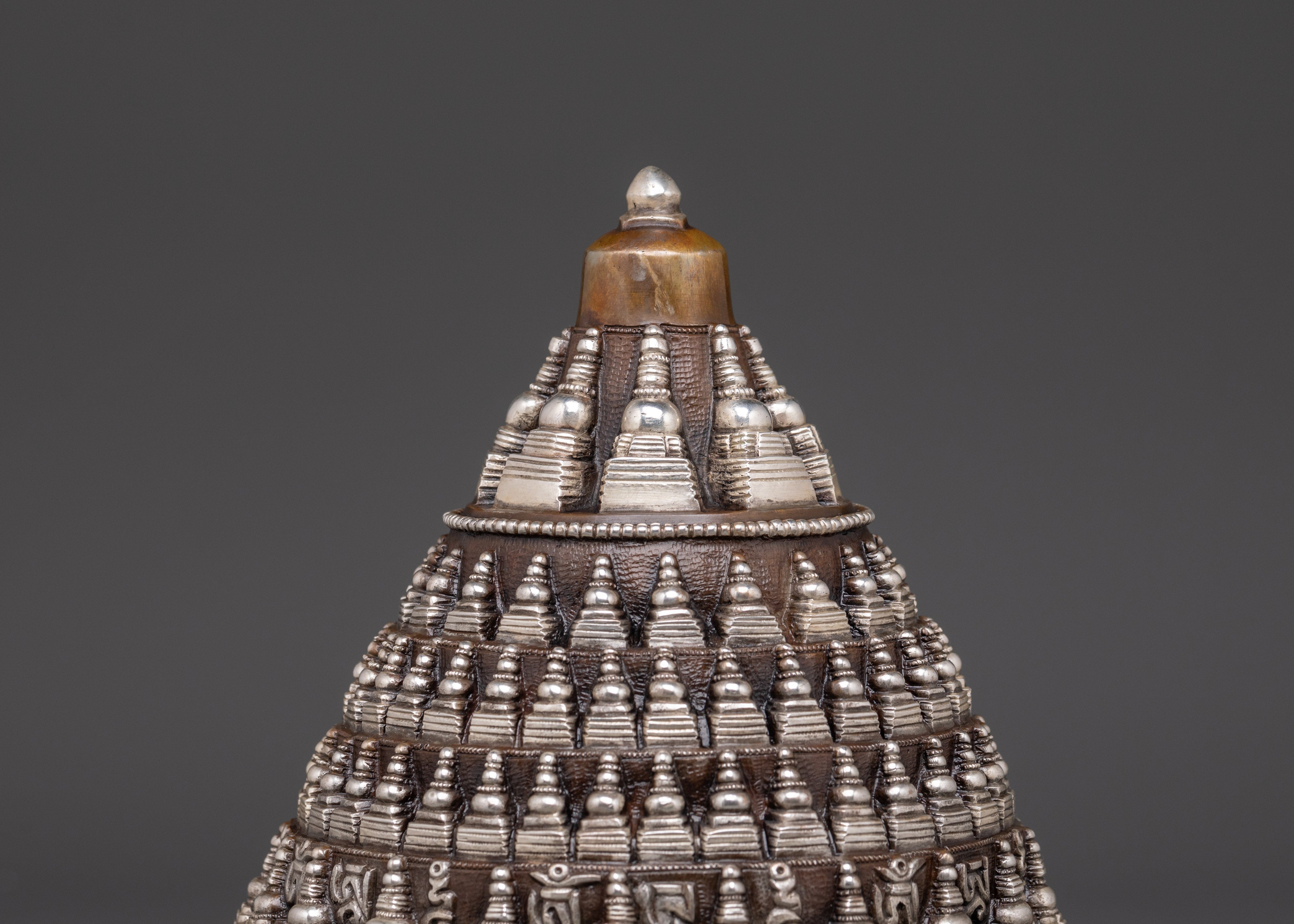 Handcrafted Religious Stupa | Unique Spiritual Decor