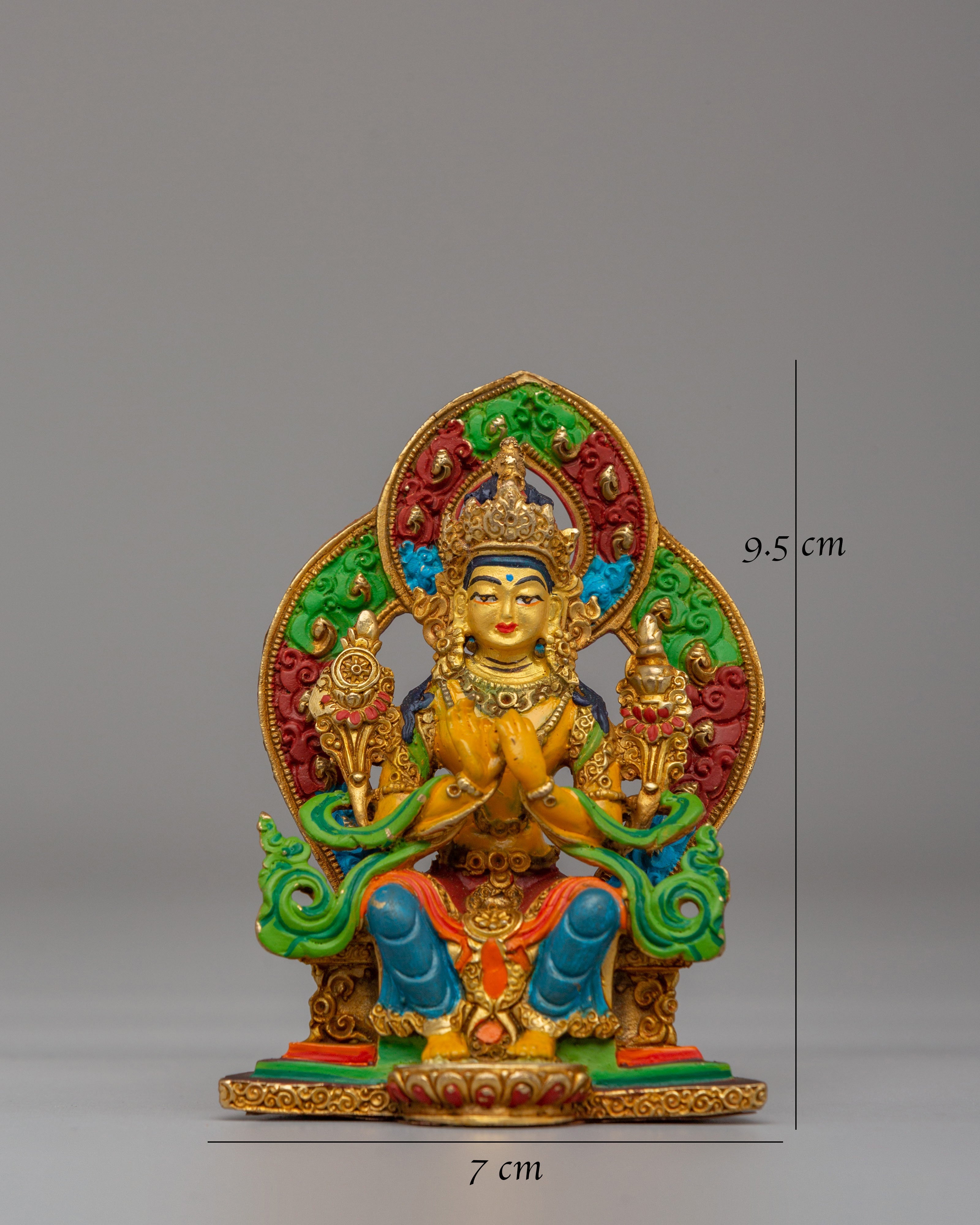 Handcrafted Maitreya Buddha Deity Statue | Future Buddha Statue