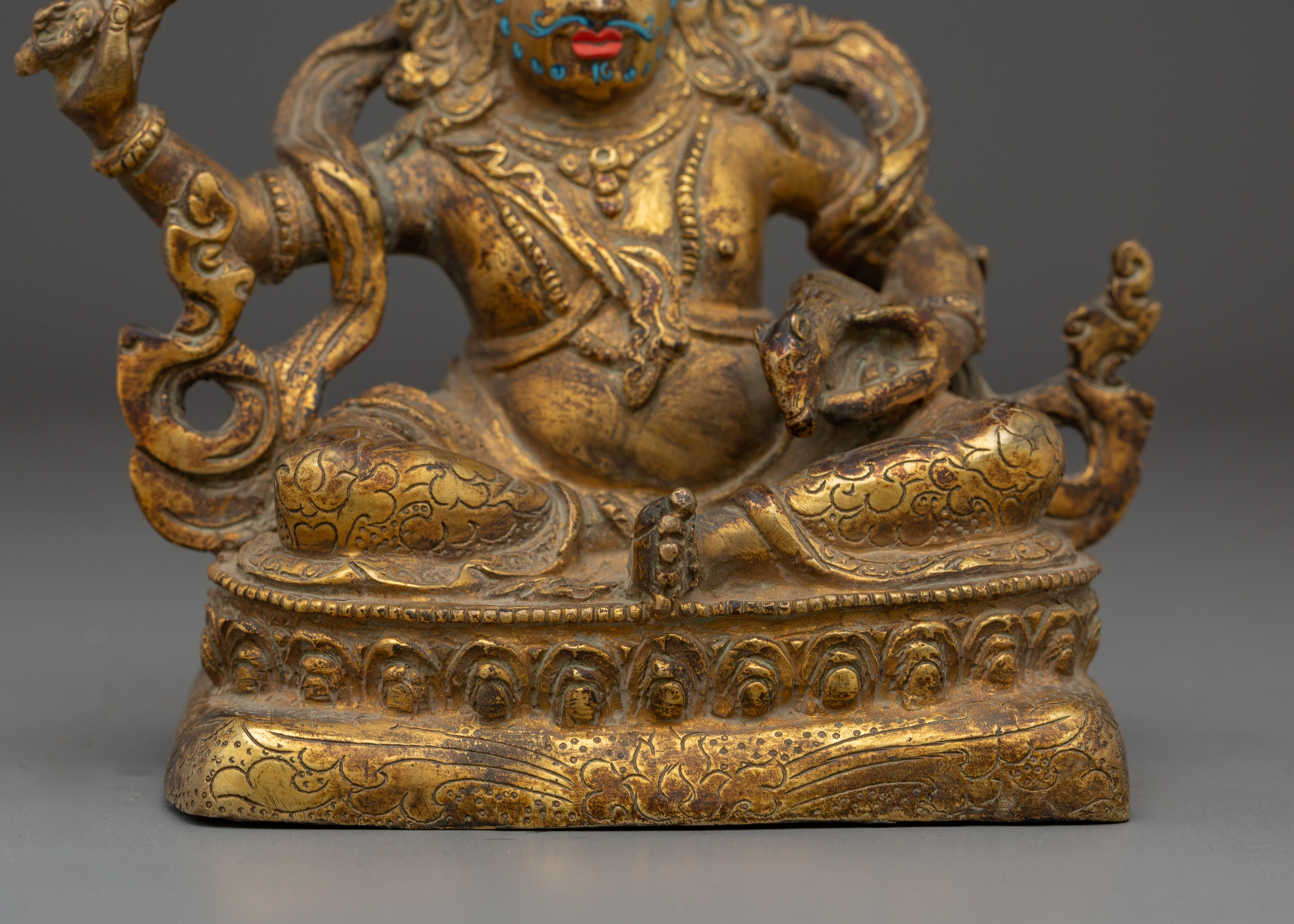 Virulhaka Copper Statue | Heavenly King of the South