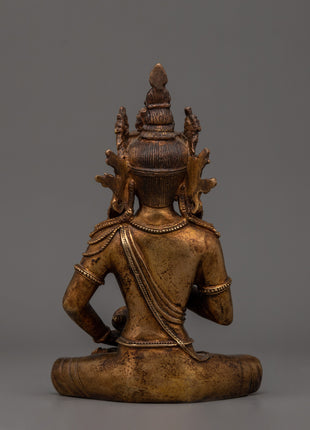 Vajrasattva Dorje Sempa Statue | The Great Purifier Vajrasattva
