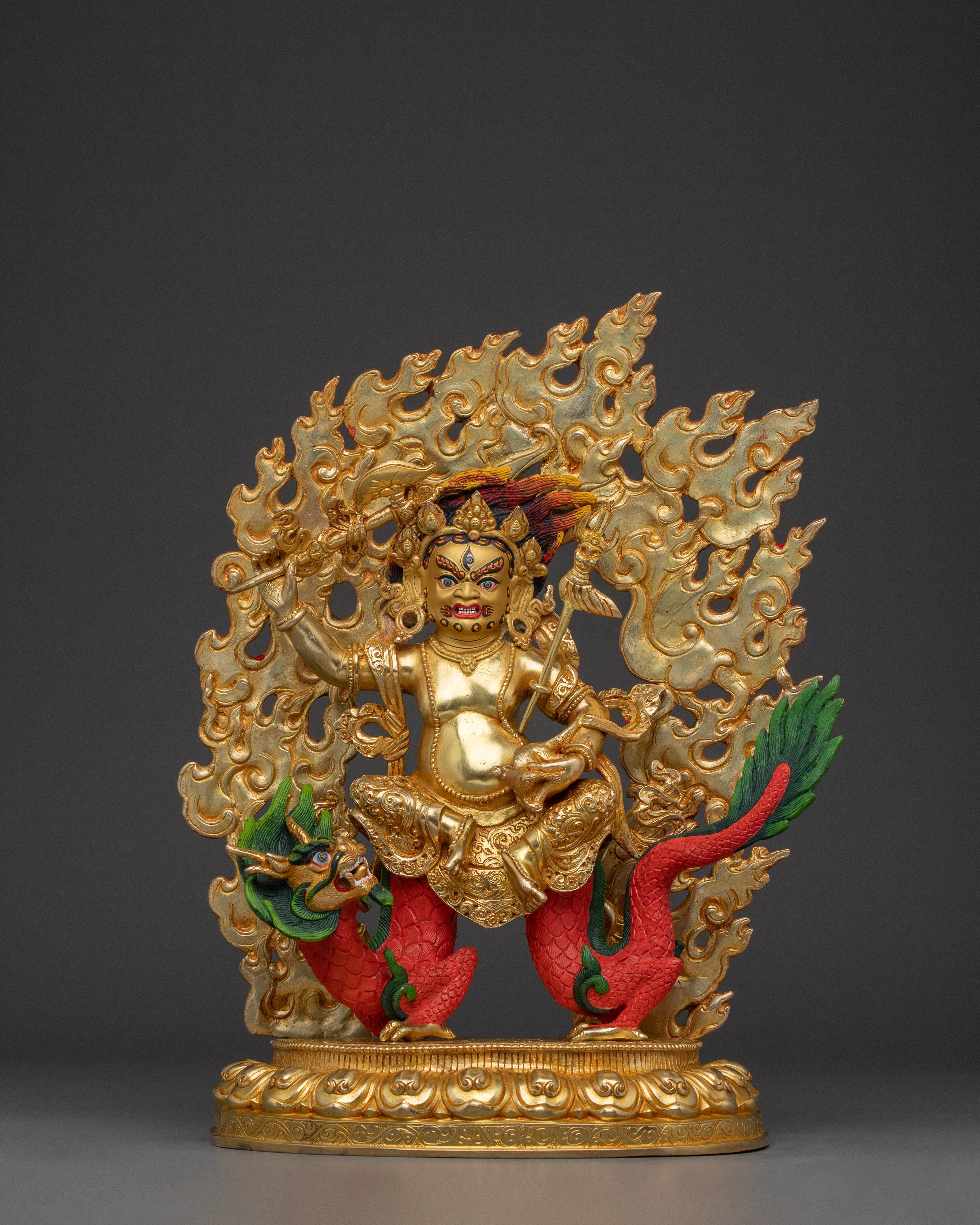 white-dzambhala-sculpture