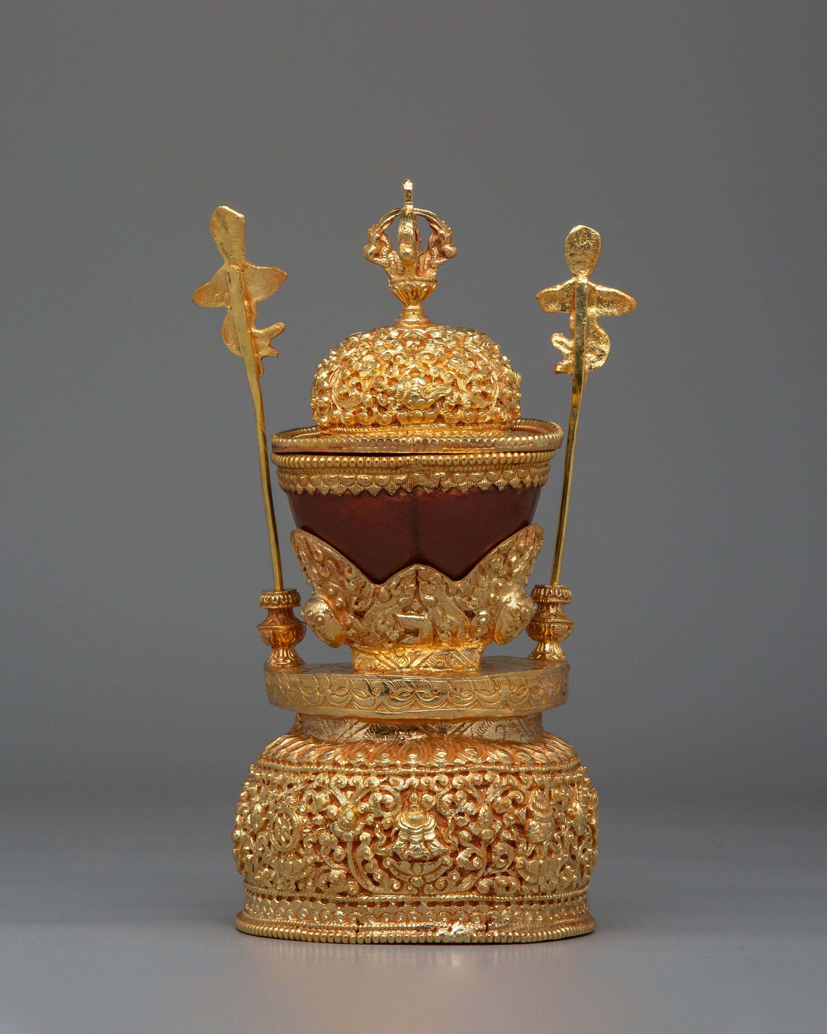 Handcrafted Kapala for Rituals | Buddhist Decor