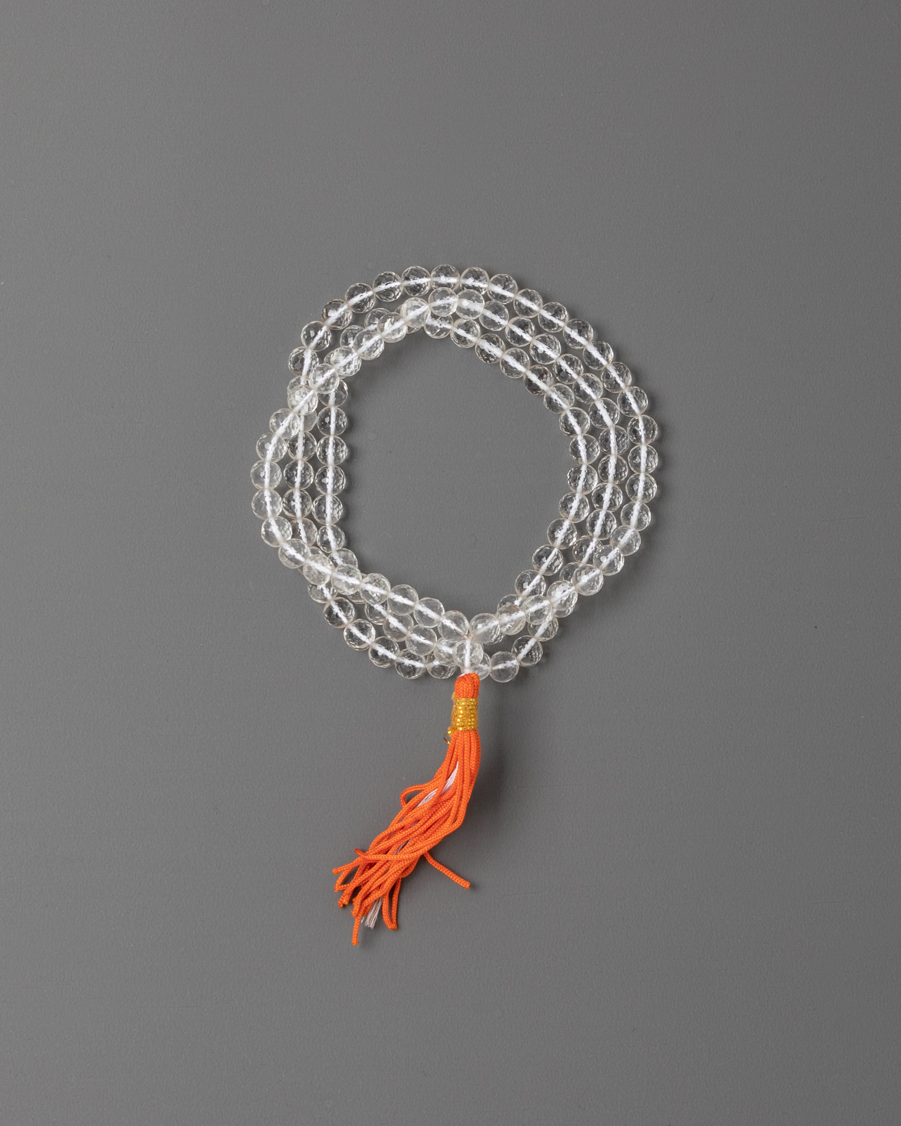 Himalayan Crystal Mala Beads for Meditation