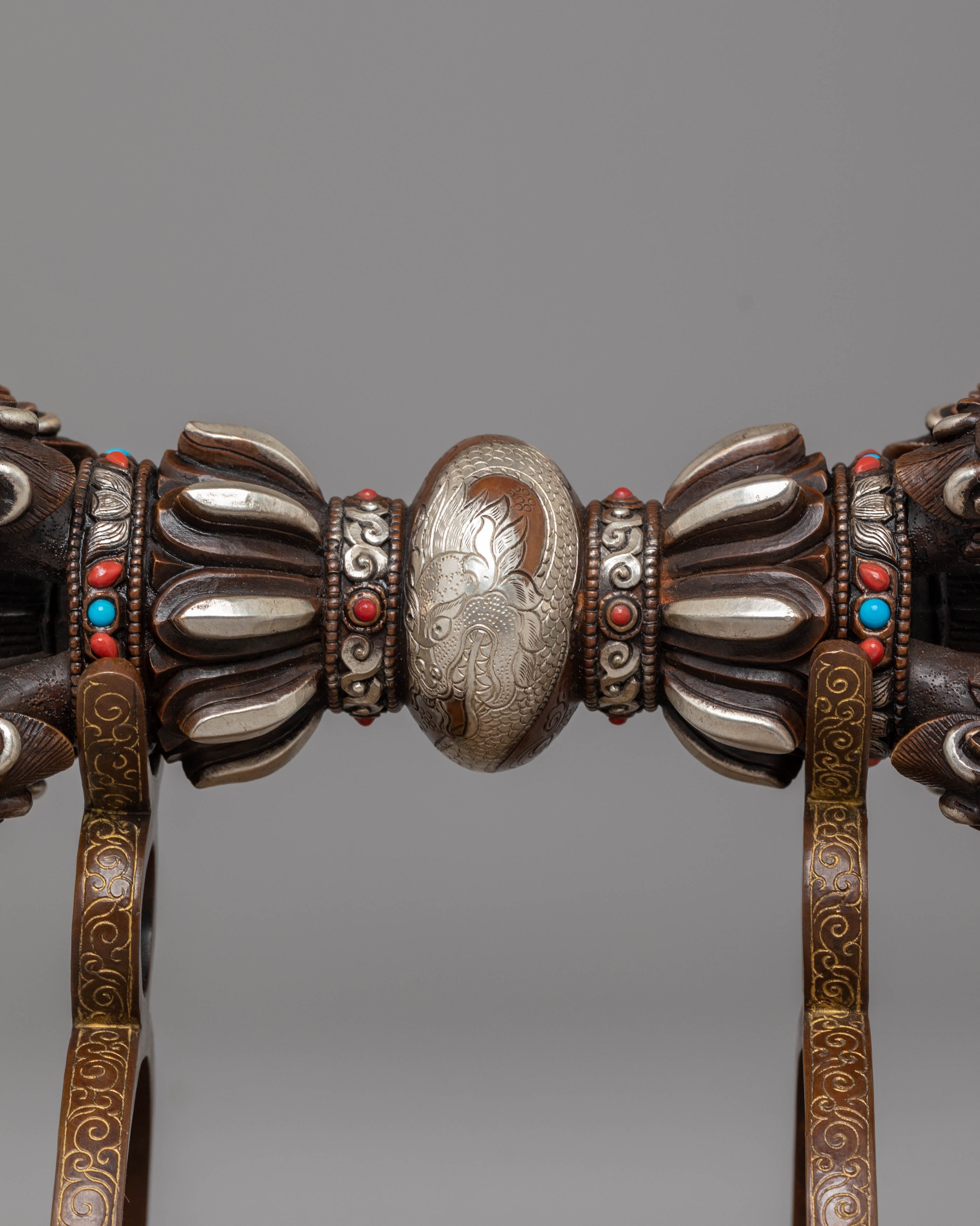 Himalayan Spiritual Vajra Artifact | Tibetan Ritual Vajra