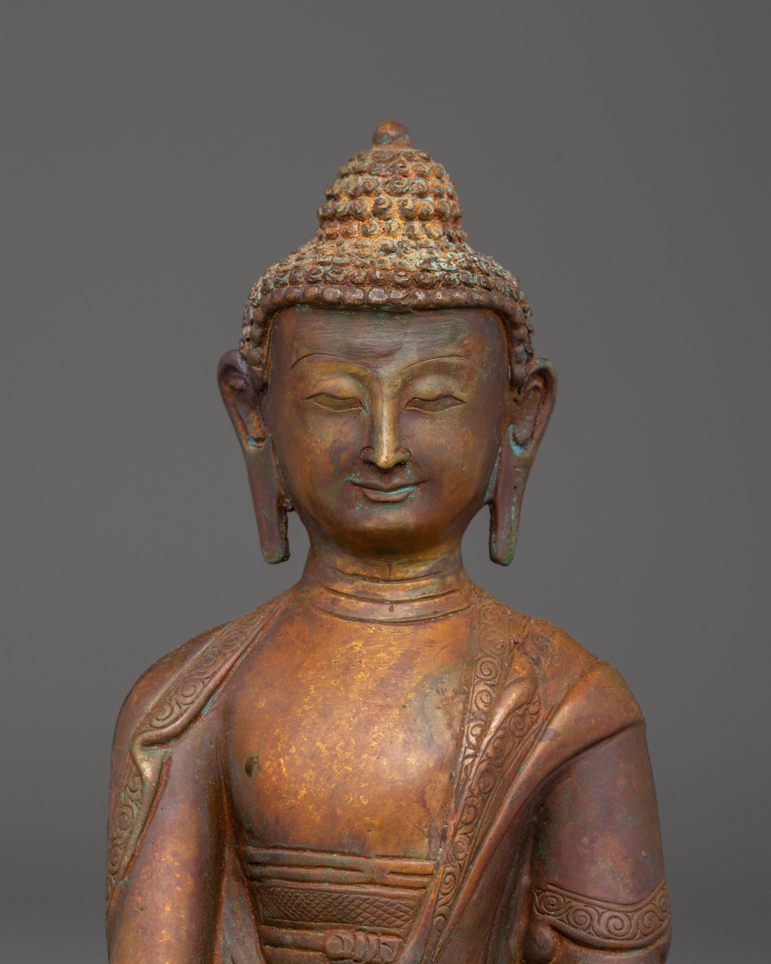 "Amitabha Buddha" Tibetan Buddha Art | Experience Serenity with our Sculpture