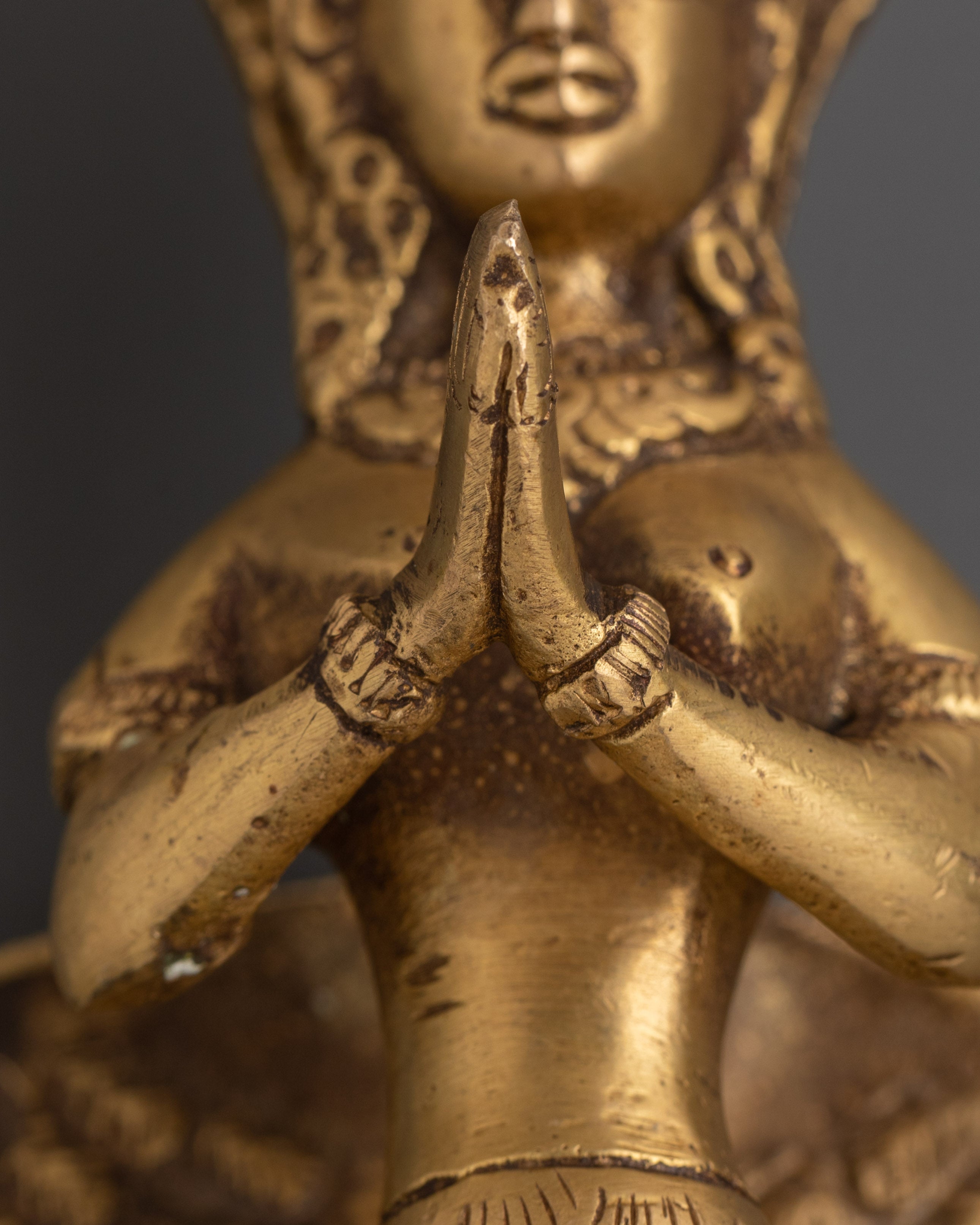 Brass Naga Kanya Door Handles | Serpent Goddess Door Pulls