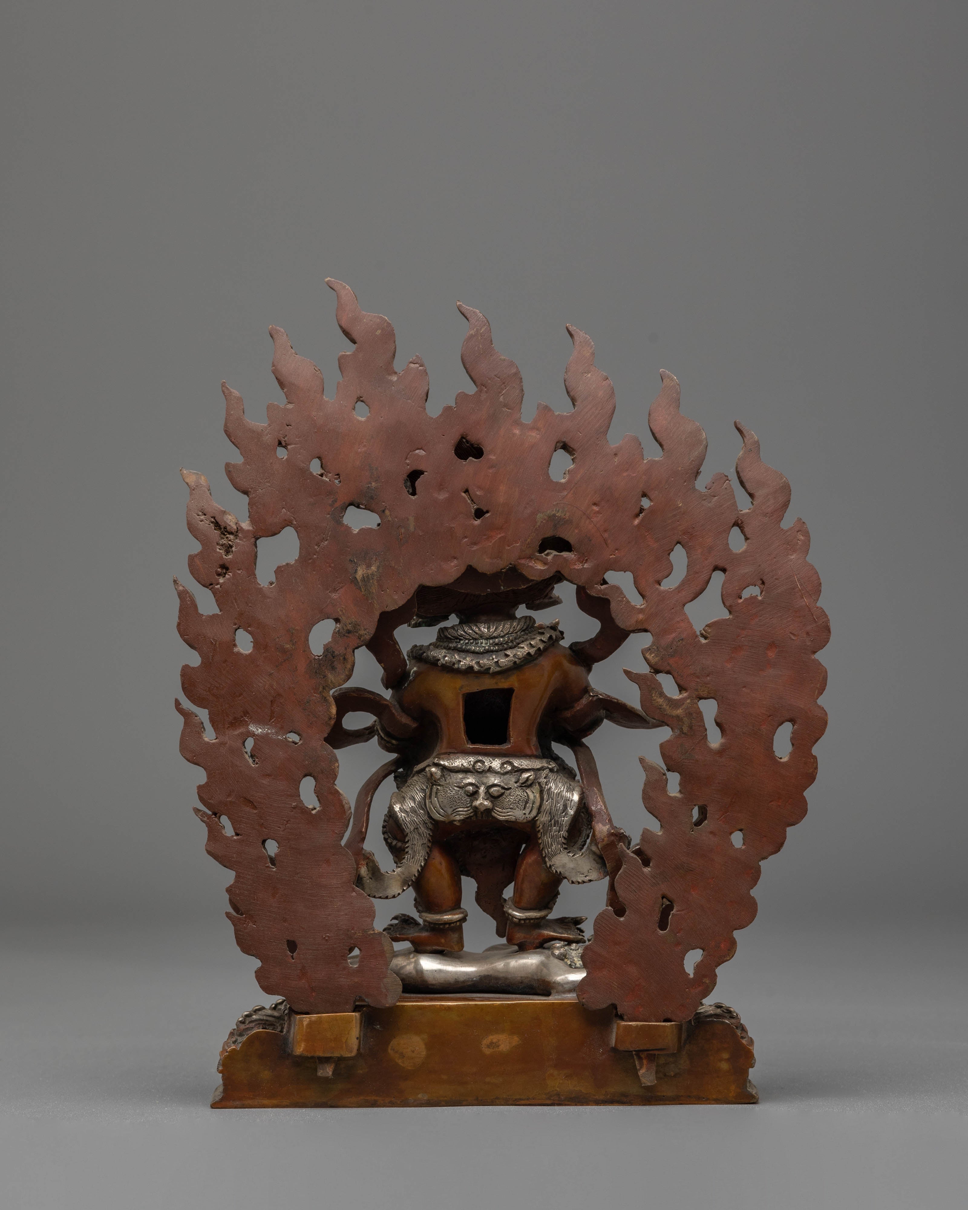 Shakya Mahakala Handcrafted Statue | Guardian of the Dharma