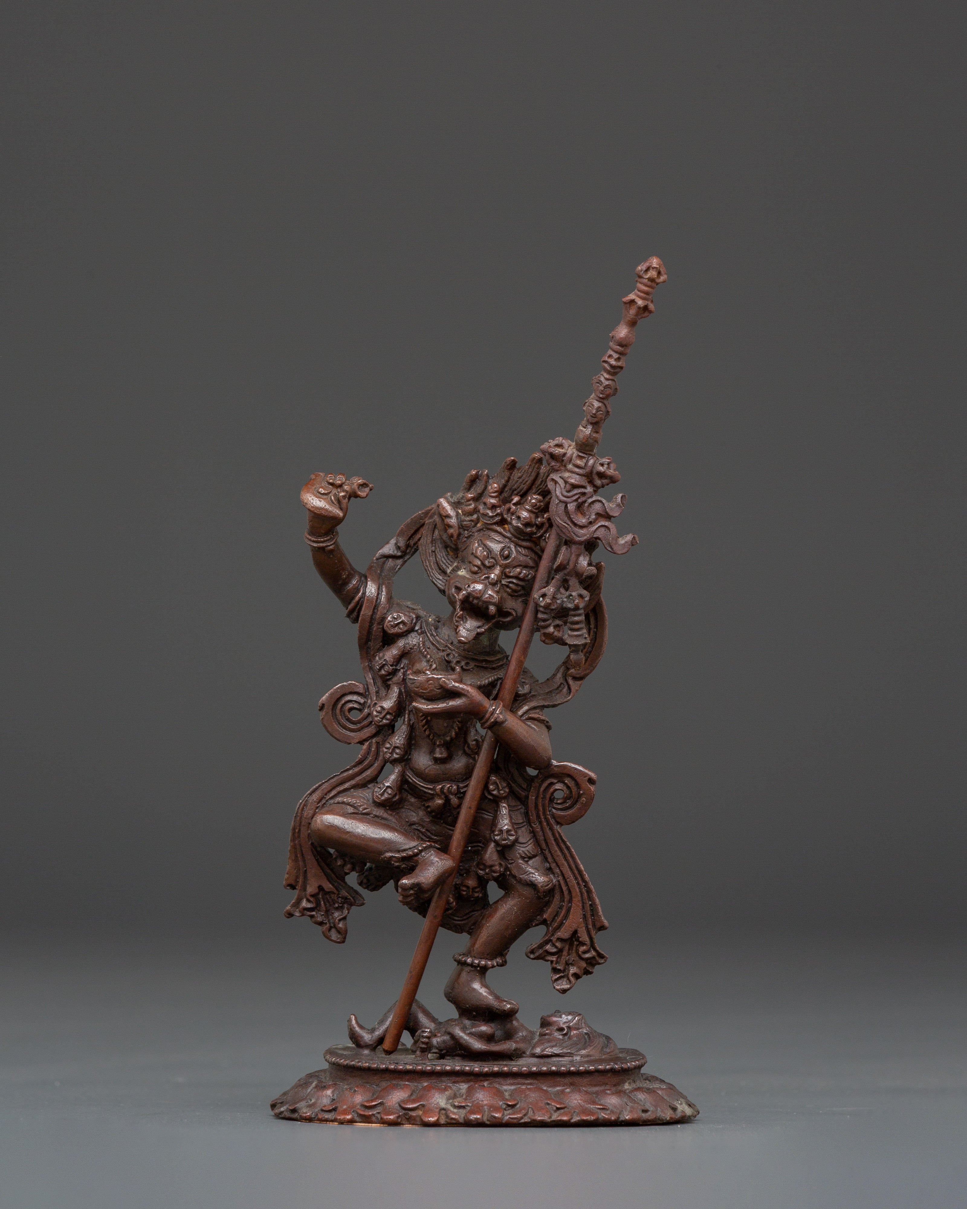 Simhamukha Dakini Statue | Wrathfull Female Deity