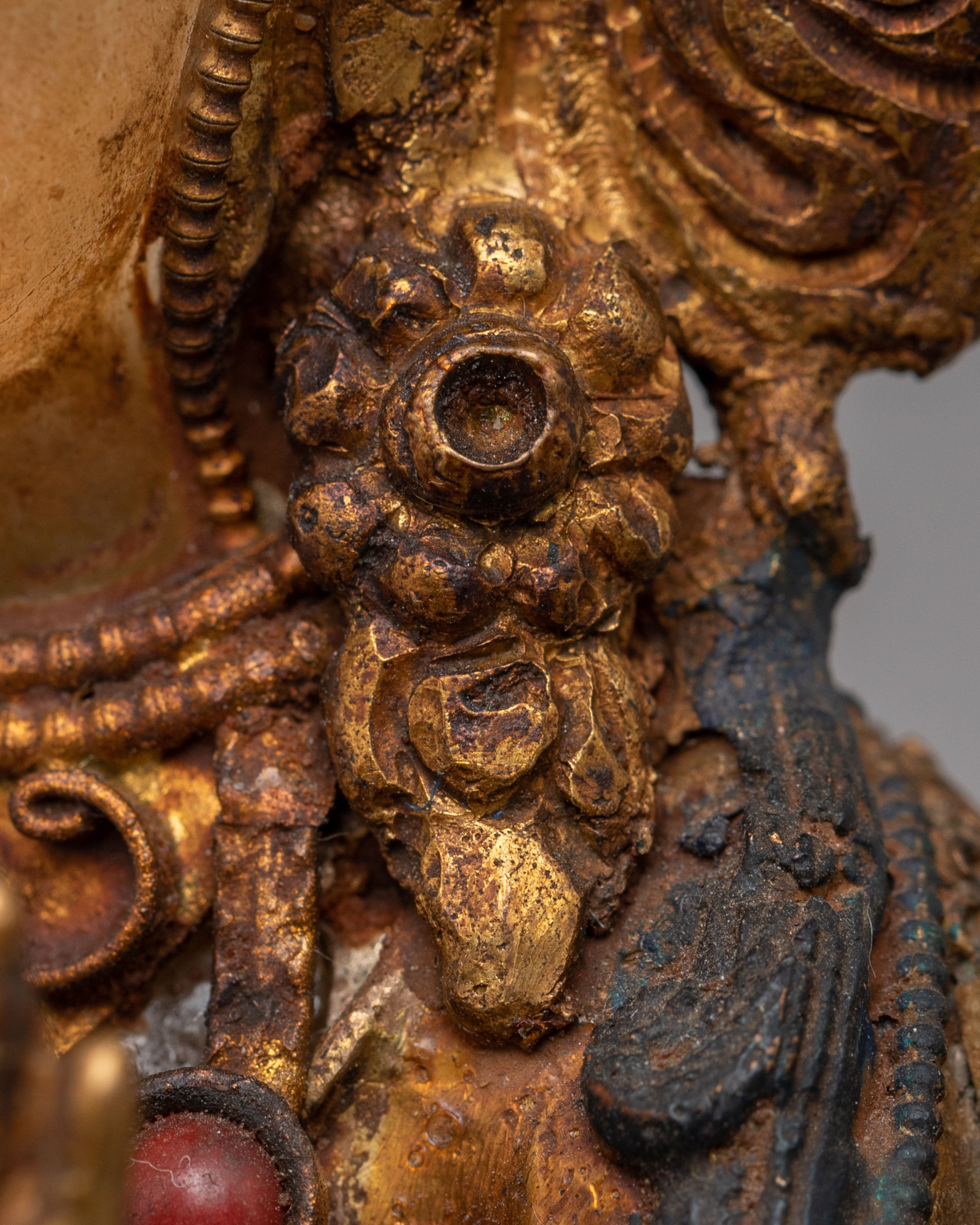 Hindu Divine Mother Laxmi Statue | Handcrafted Himalayan Sacred Art