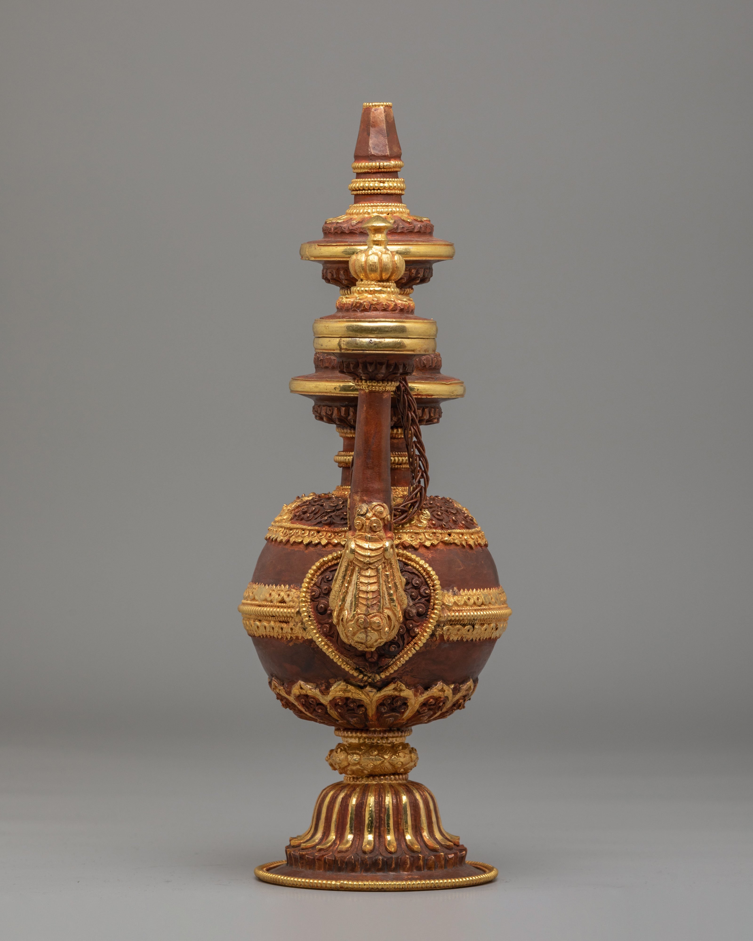 Tibetan Water Vessel | Ritual & Meditation Artifact
