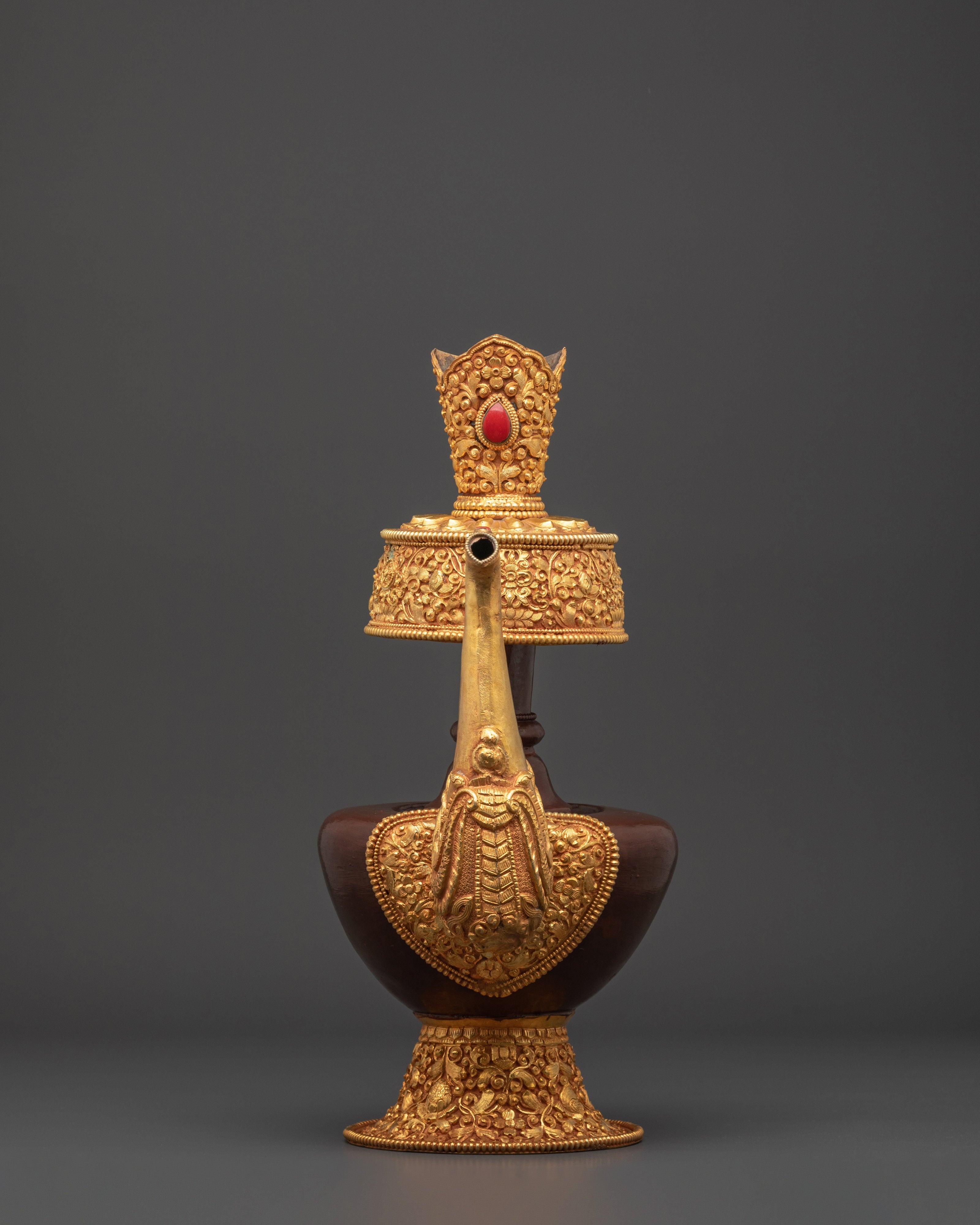Handcrafted Bhumba Ritual Lamp | A Sacred Tibetan Spiritual Artifact