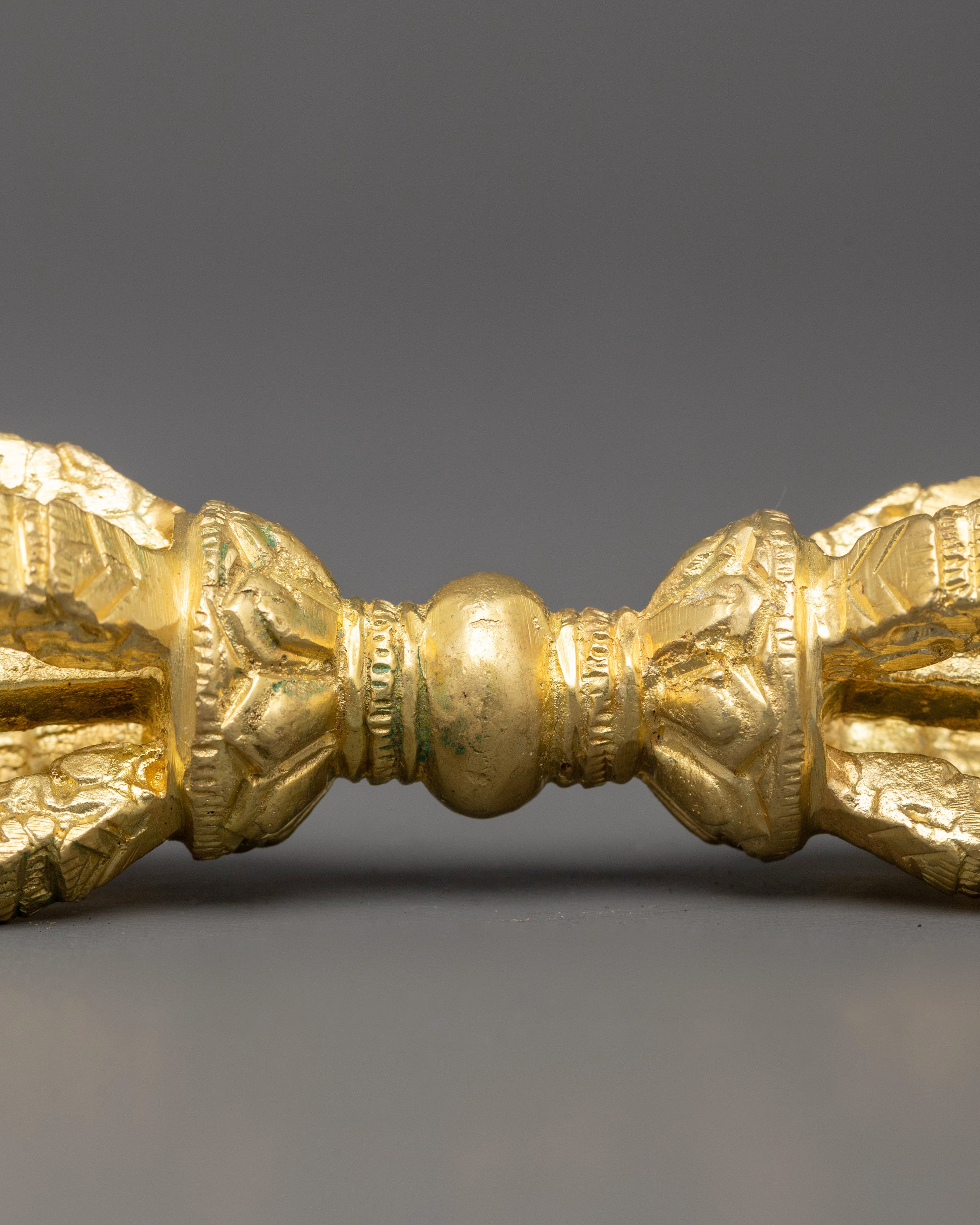 Tibetan Kansa Dorje and Drilbu Set | Vajra and Bell for Rituals