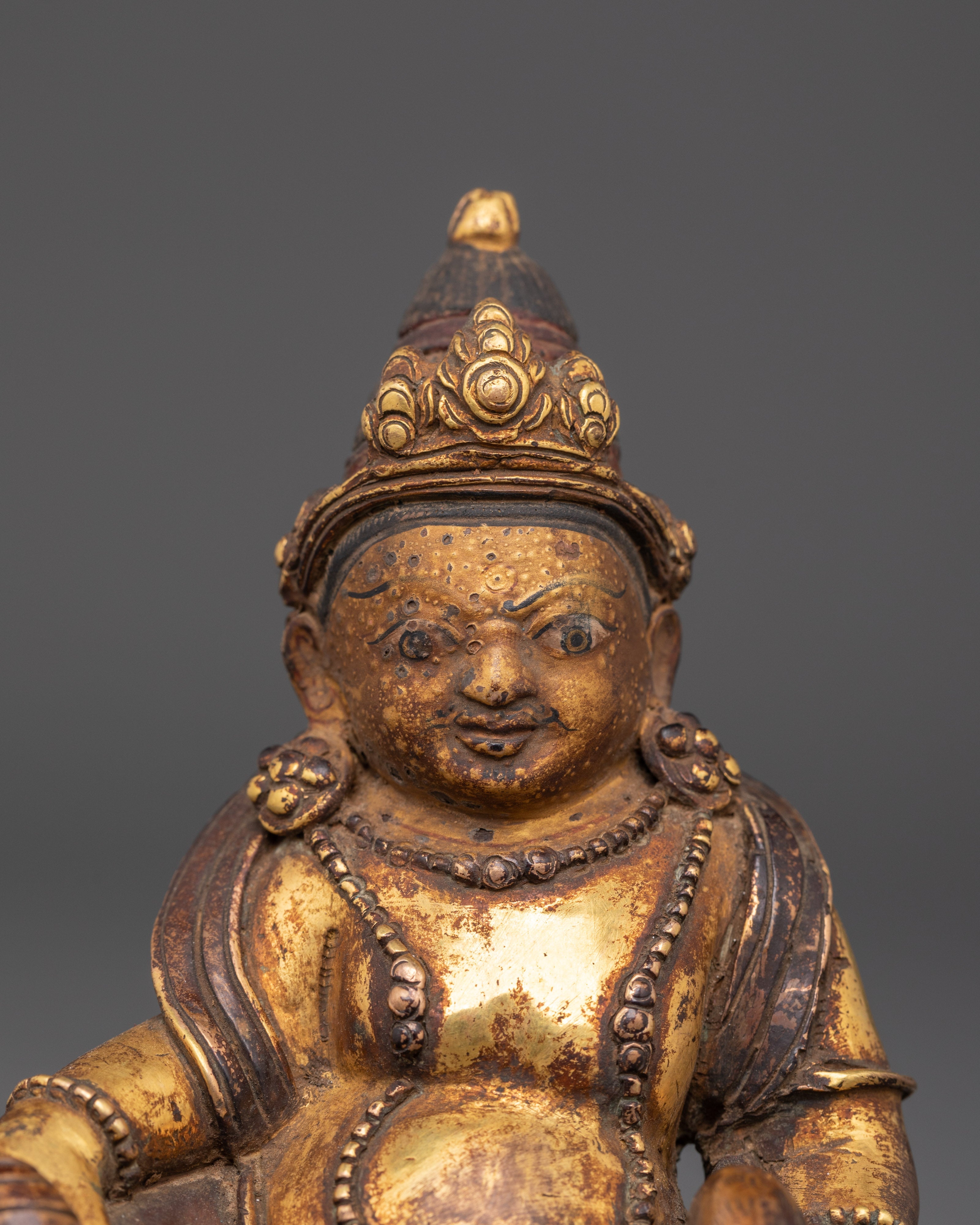 Abundance Lord Dzambhala Statue | Tibetan Deity of Abundance
