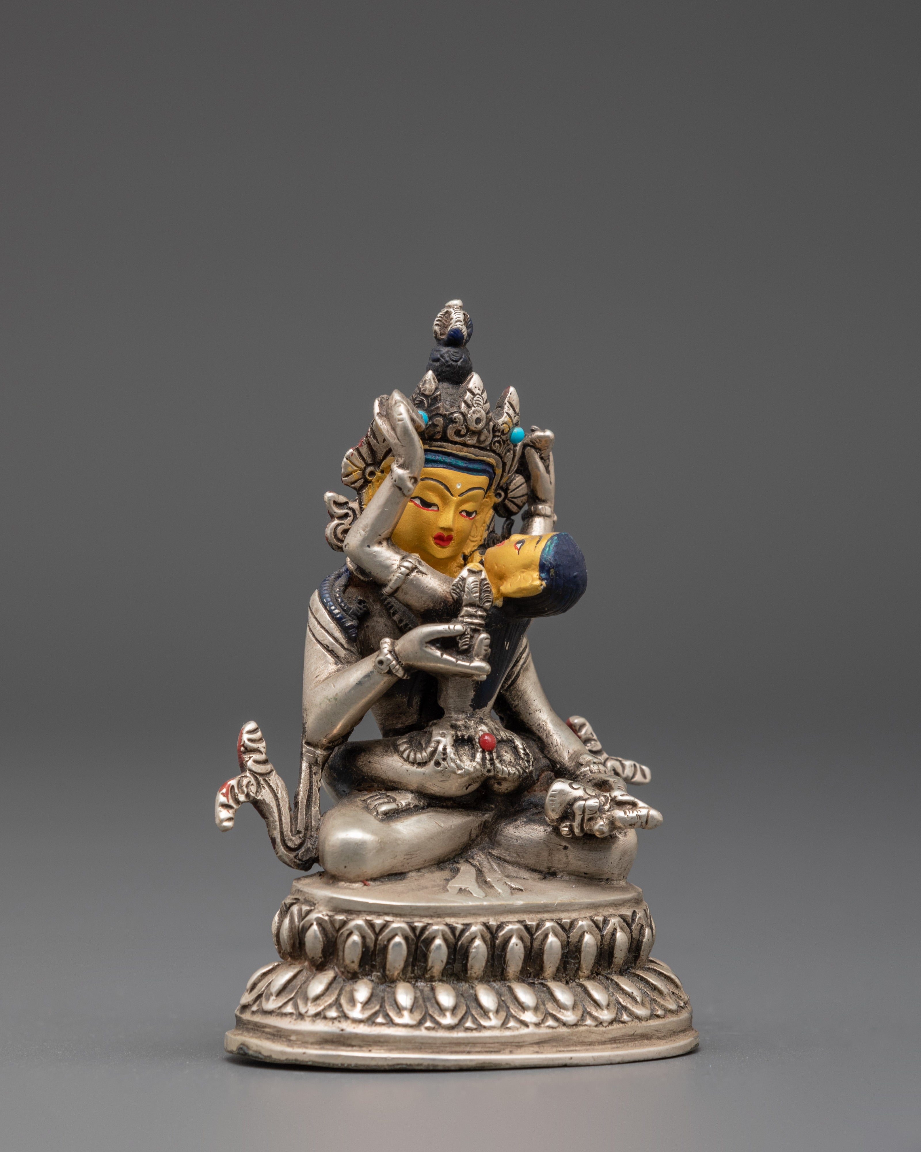 Sacred Vajrasattva with Consort | The Divine Union of Wisdom