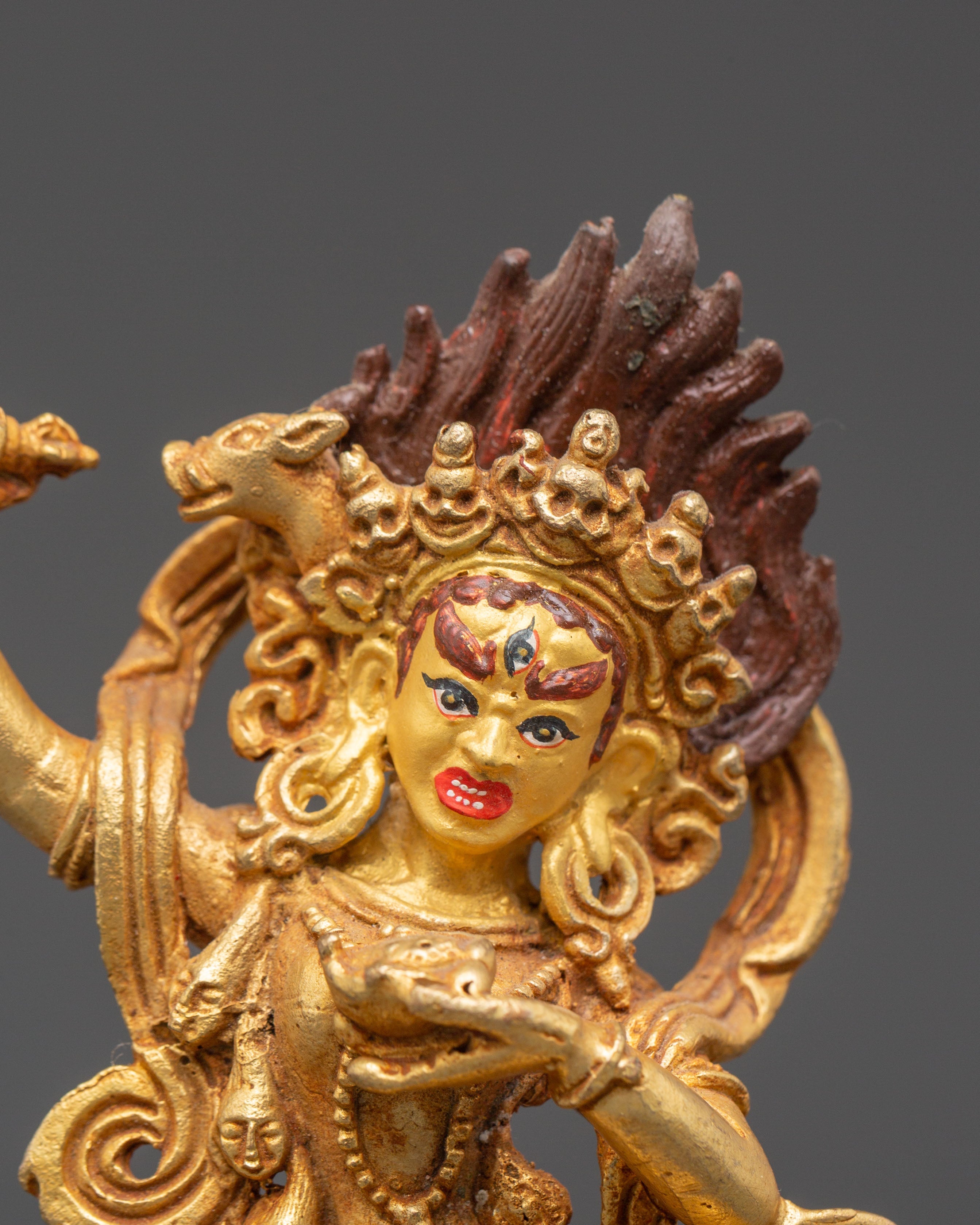 Dorje Phagmo Fierce Female Deity Statue | Embodiment of Feminine Energy