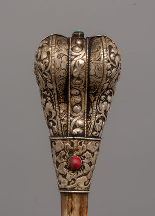 Buddhist Tantric Ritual Trumpet Kangling | Buddhist Spiritual Meditation Tool