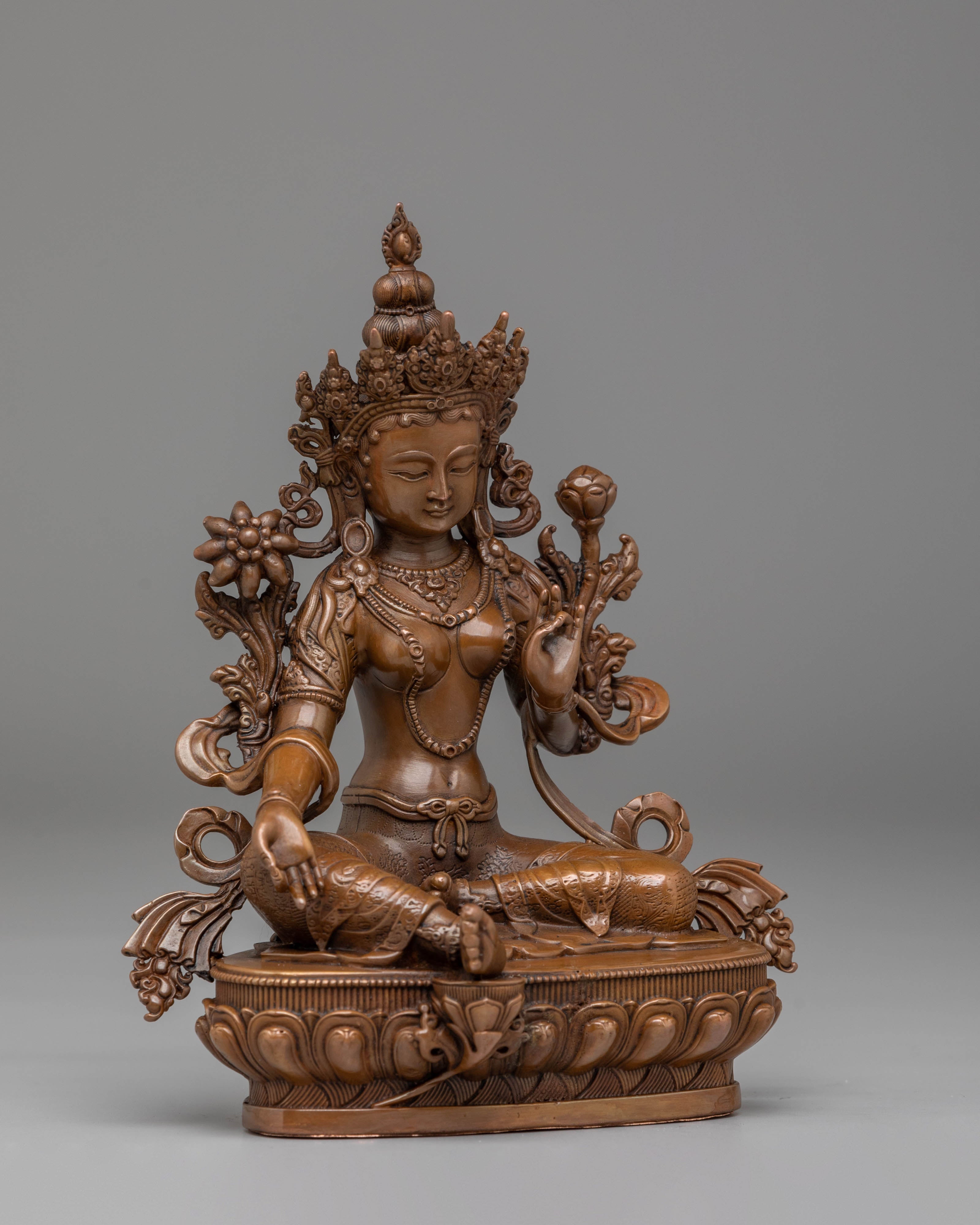Sacred Mother Shyama Tara Statue | Tibetan Goddess of Compassion and Protection