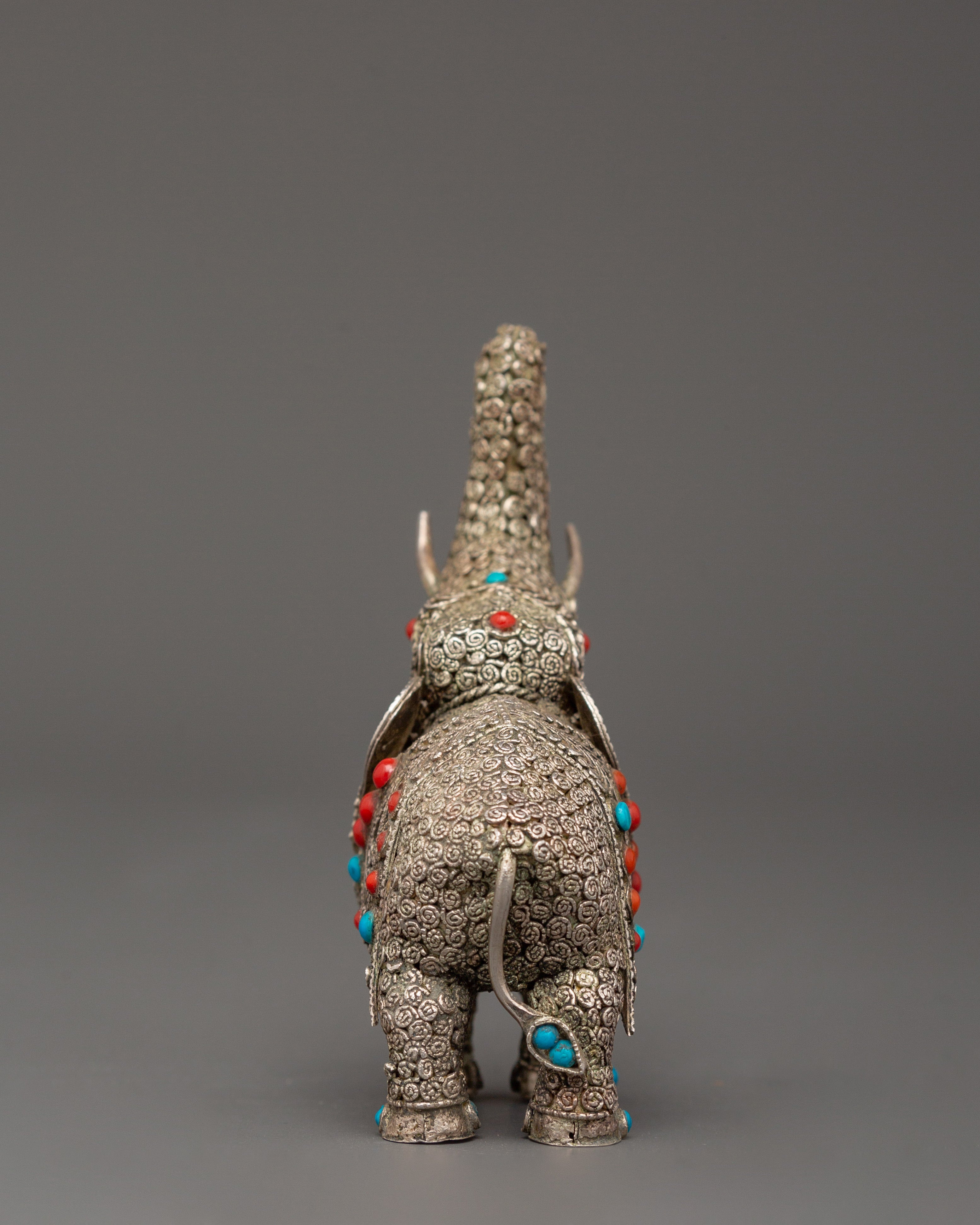 Elephant Figurine | Embodiment of Power, Wisdom, and Grace