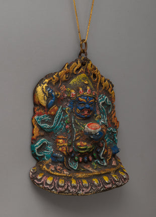 Mahakala Bernakchen Locket | Tibetan Buddhist Protection Amulet