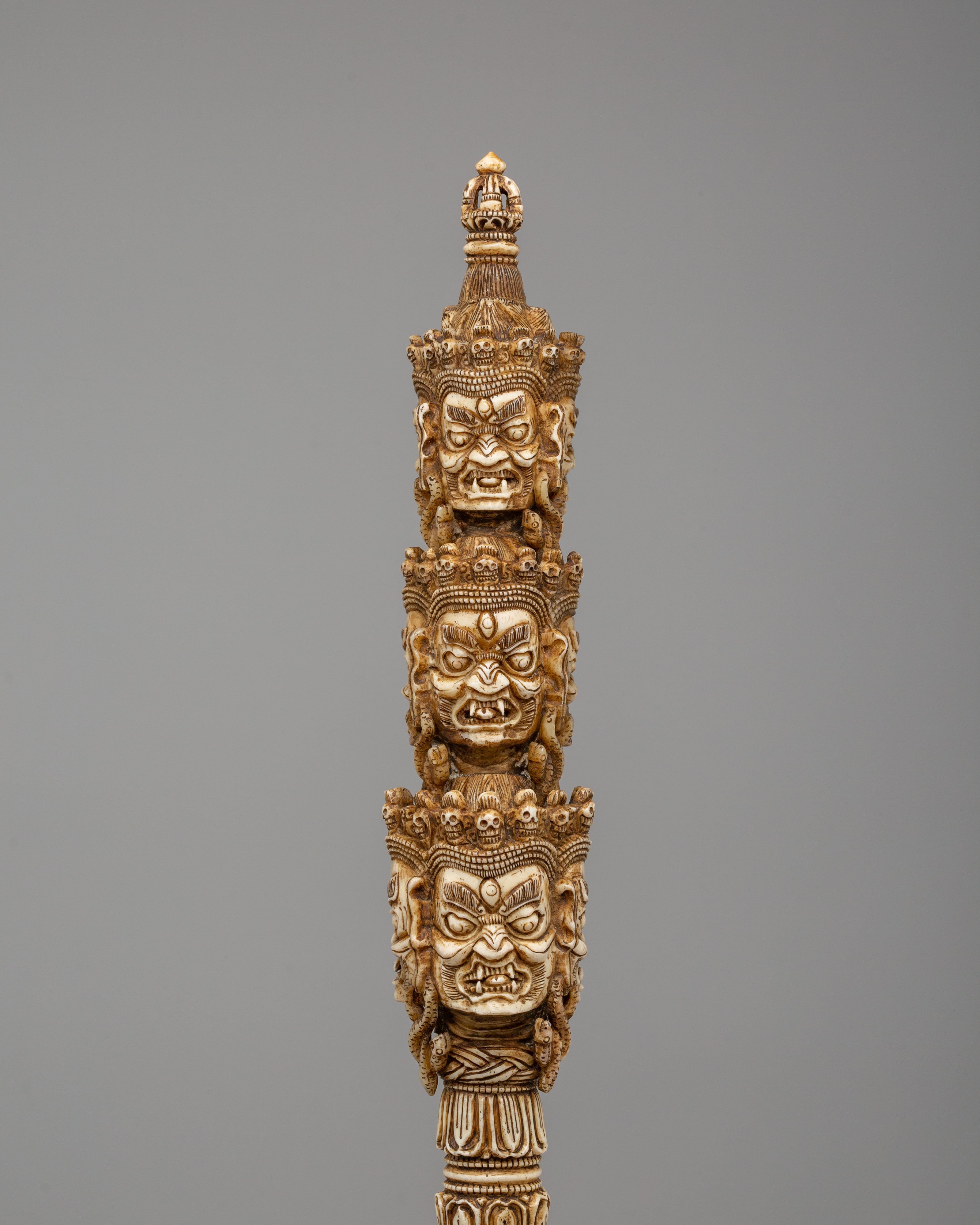 Traditional Tibetan Ritual Phurba | Sacred Buddhist Dagger