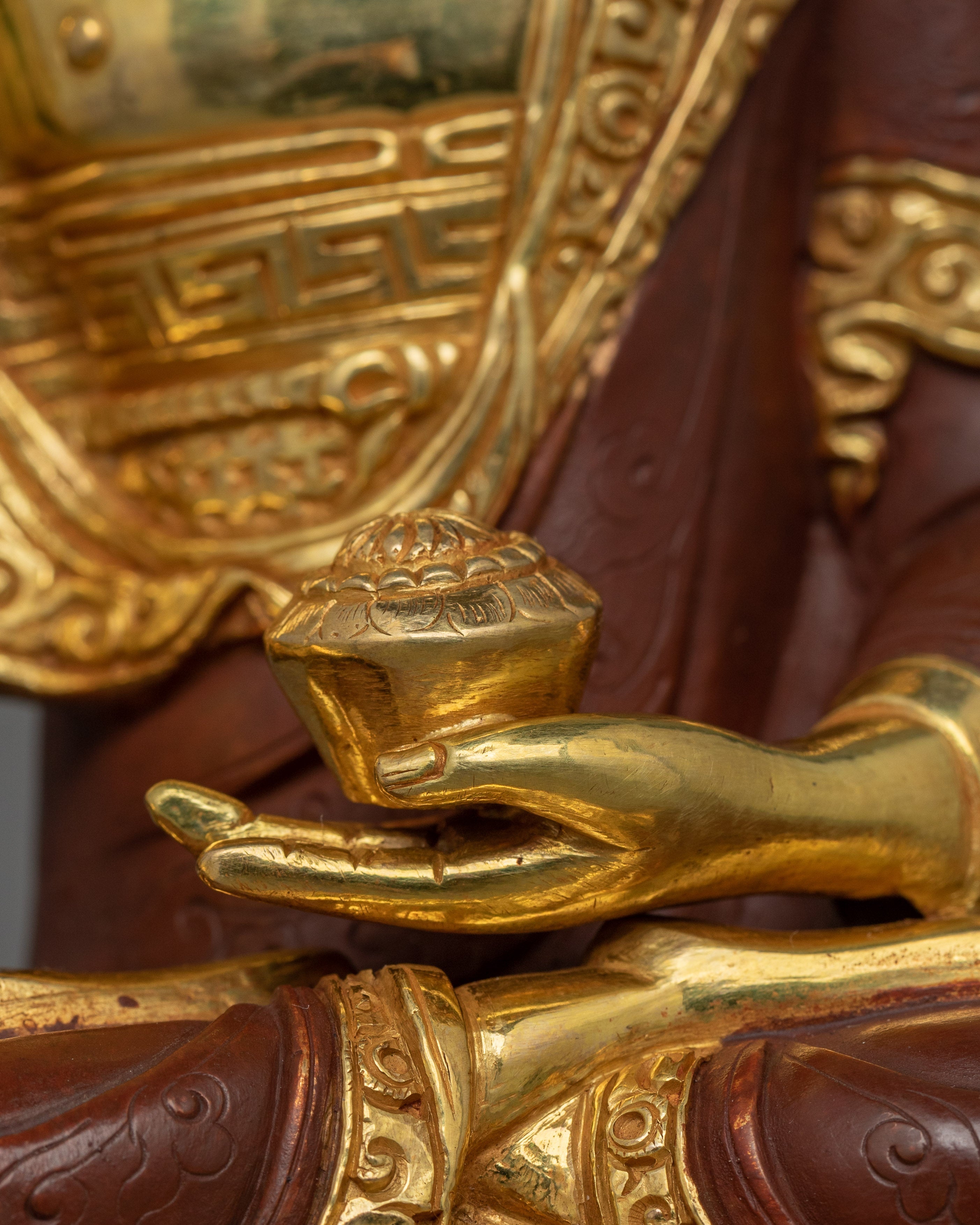 Shakyamuni Buddha For Wisdom and Serenity Statue | Handmade Buddhist Zen Artwork