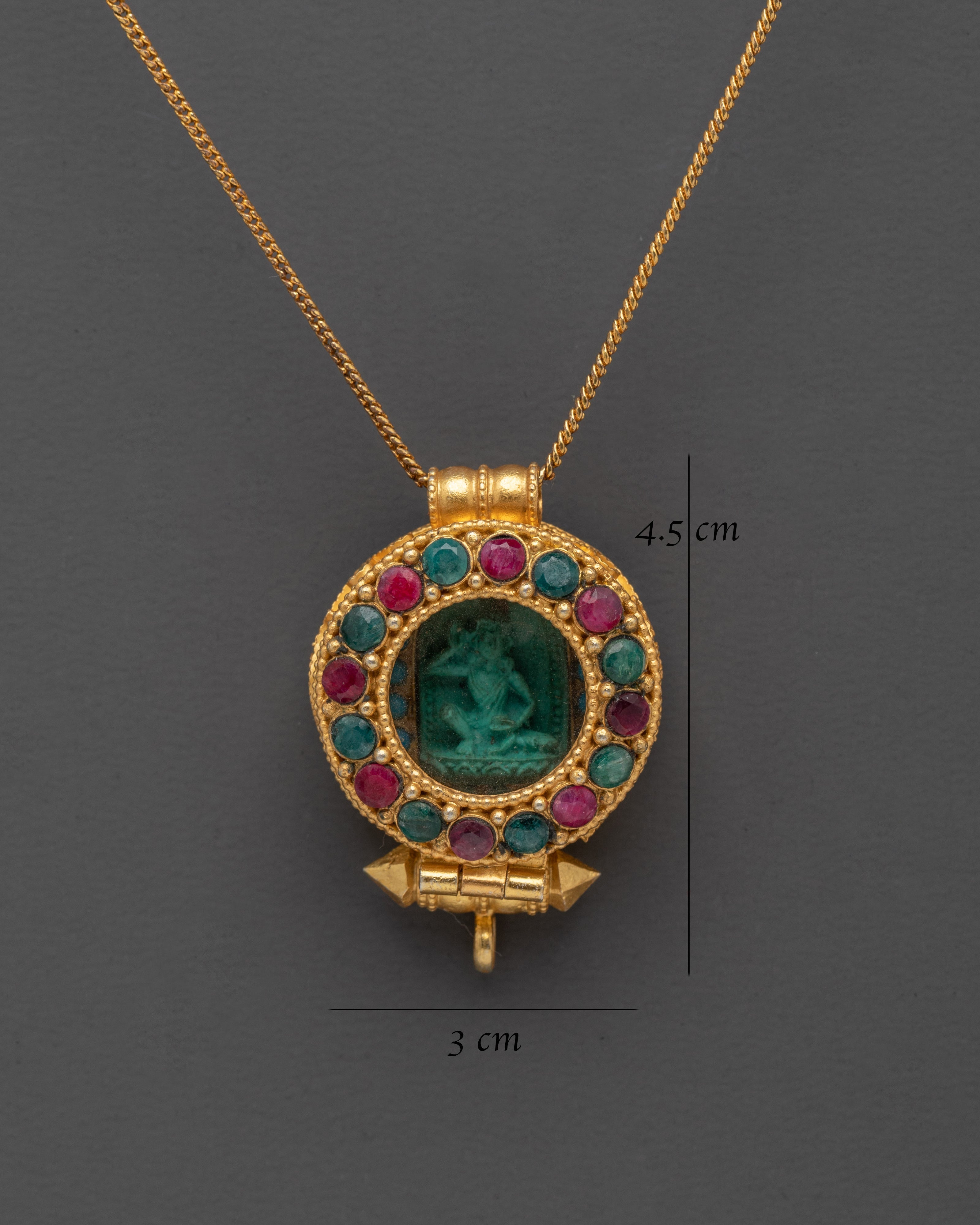 Prayer Box Necklace | Ghau Pendant