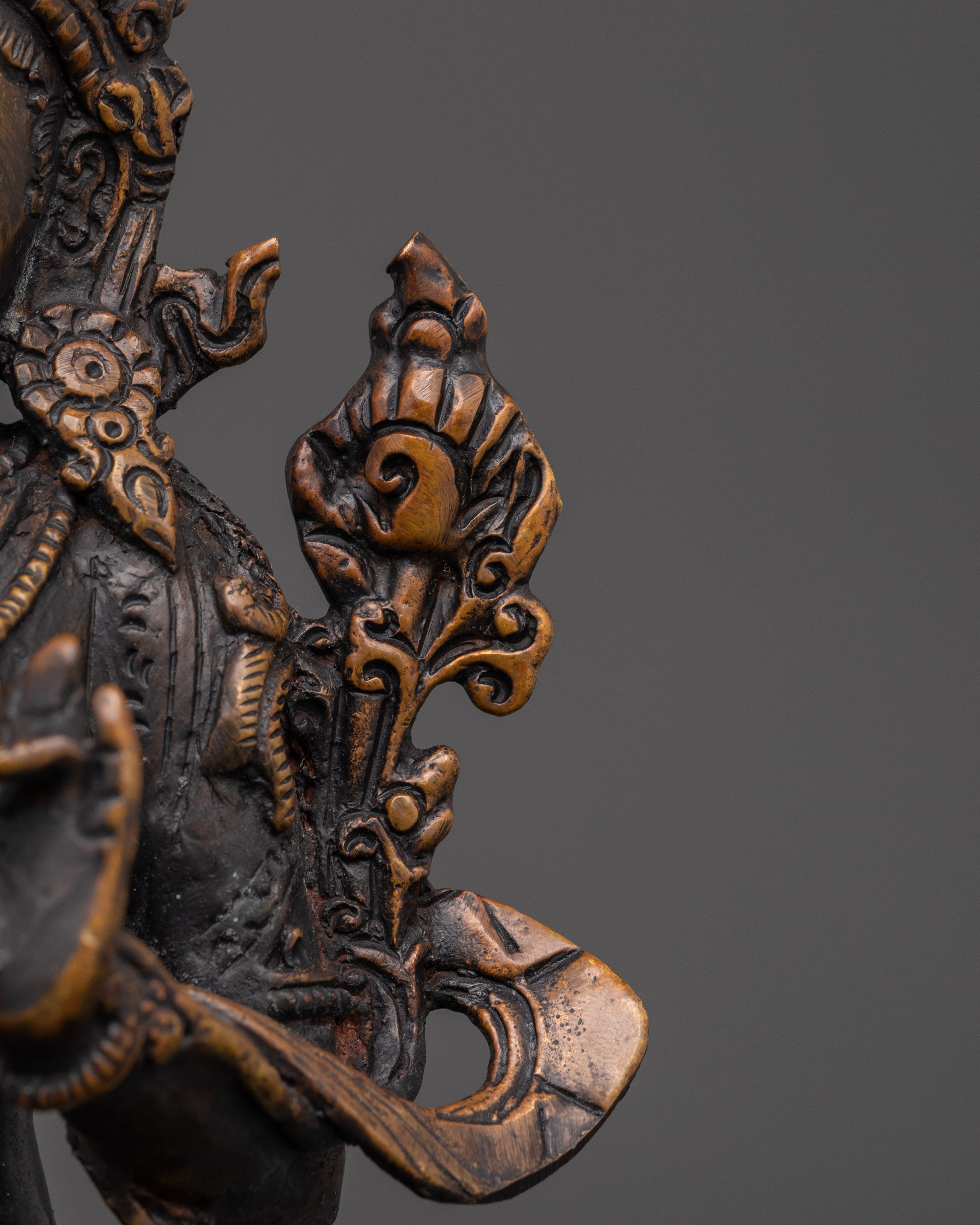 Antique Finishing Green Tara Statue | Mother of Liberation