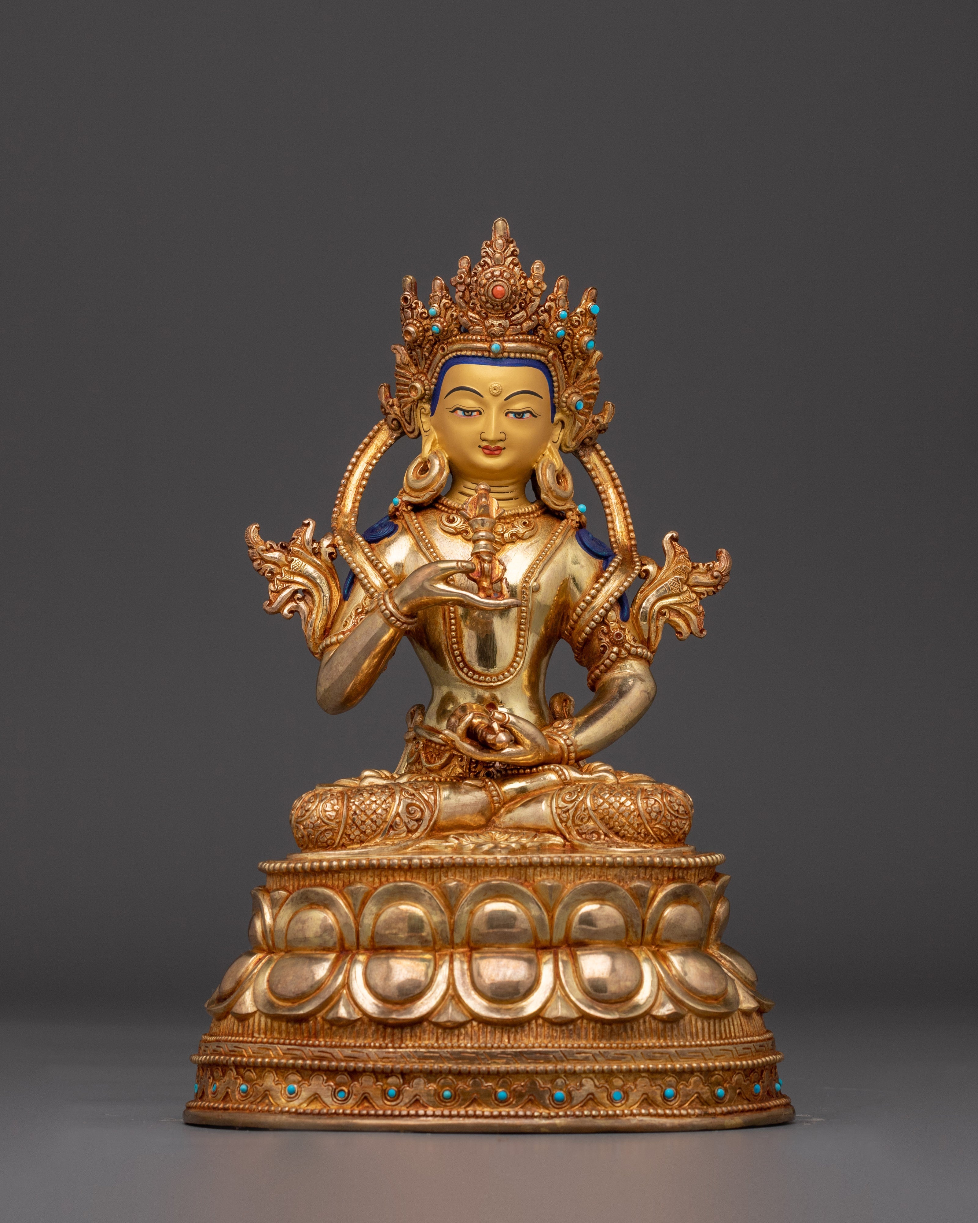 gold-gilded-vajrasattva-copper-statue