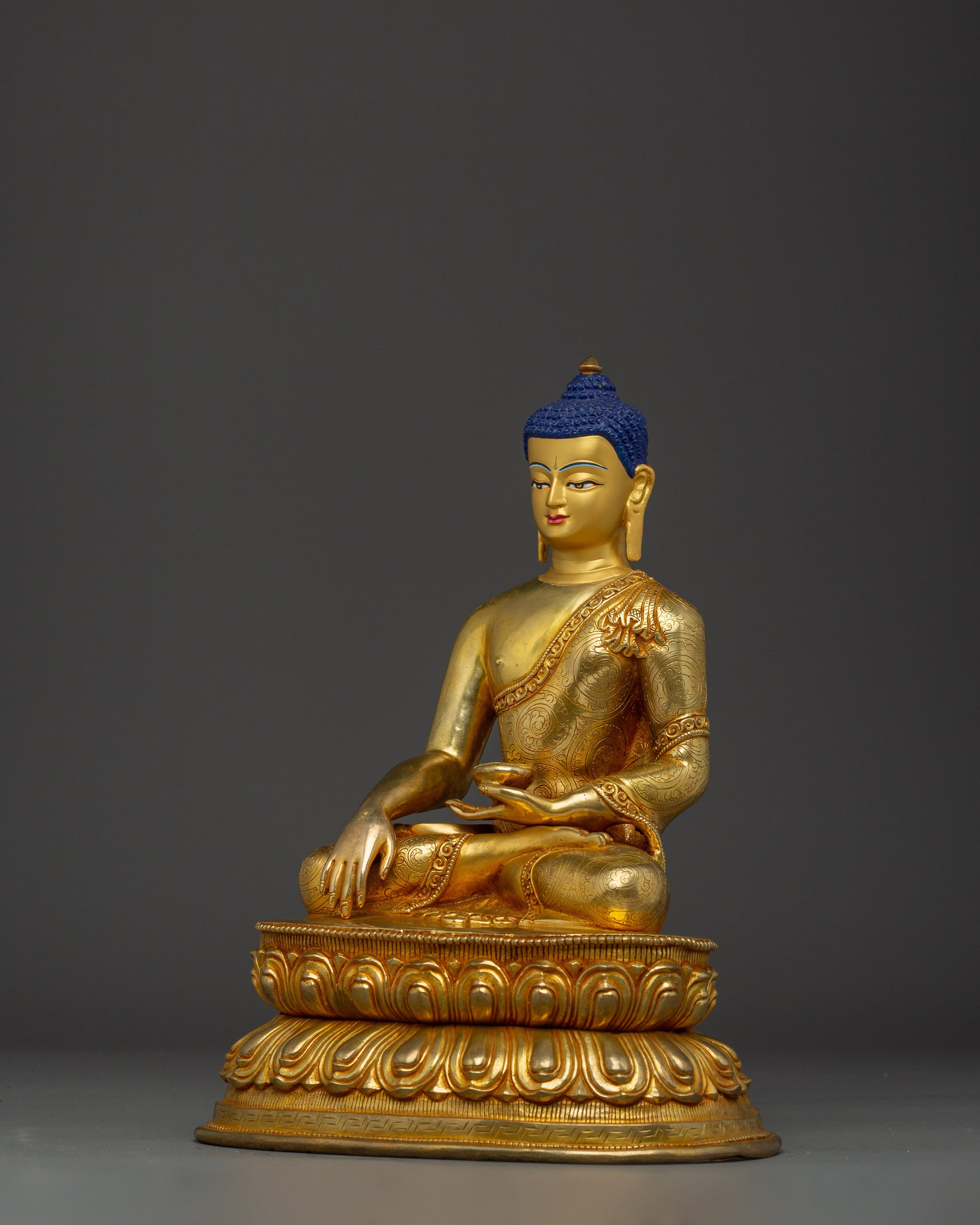 Handmade Serene Gautama Buddha Artwork | Shakyamuni Buddha - Founder of Buddhism