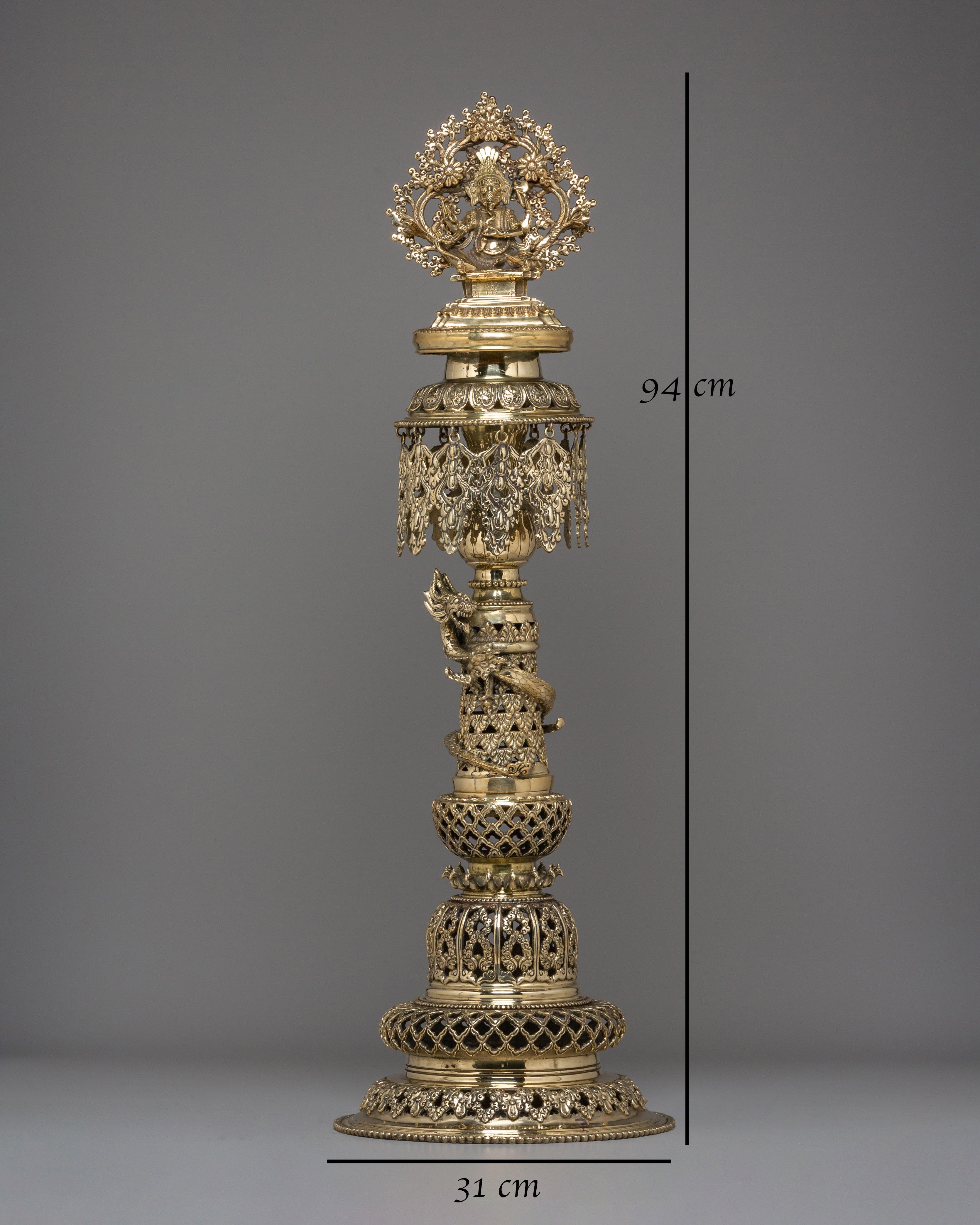 Ritual Oil Lamp Set | Symbol of Wisdom