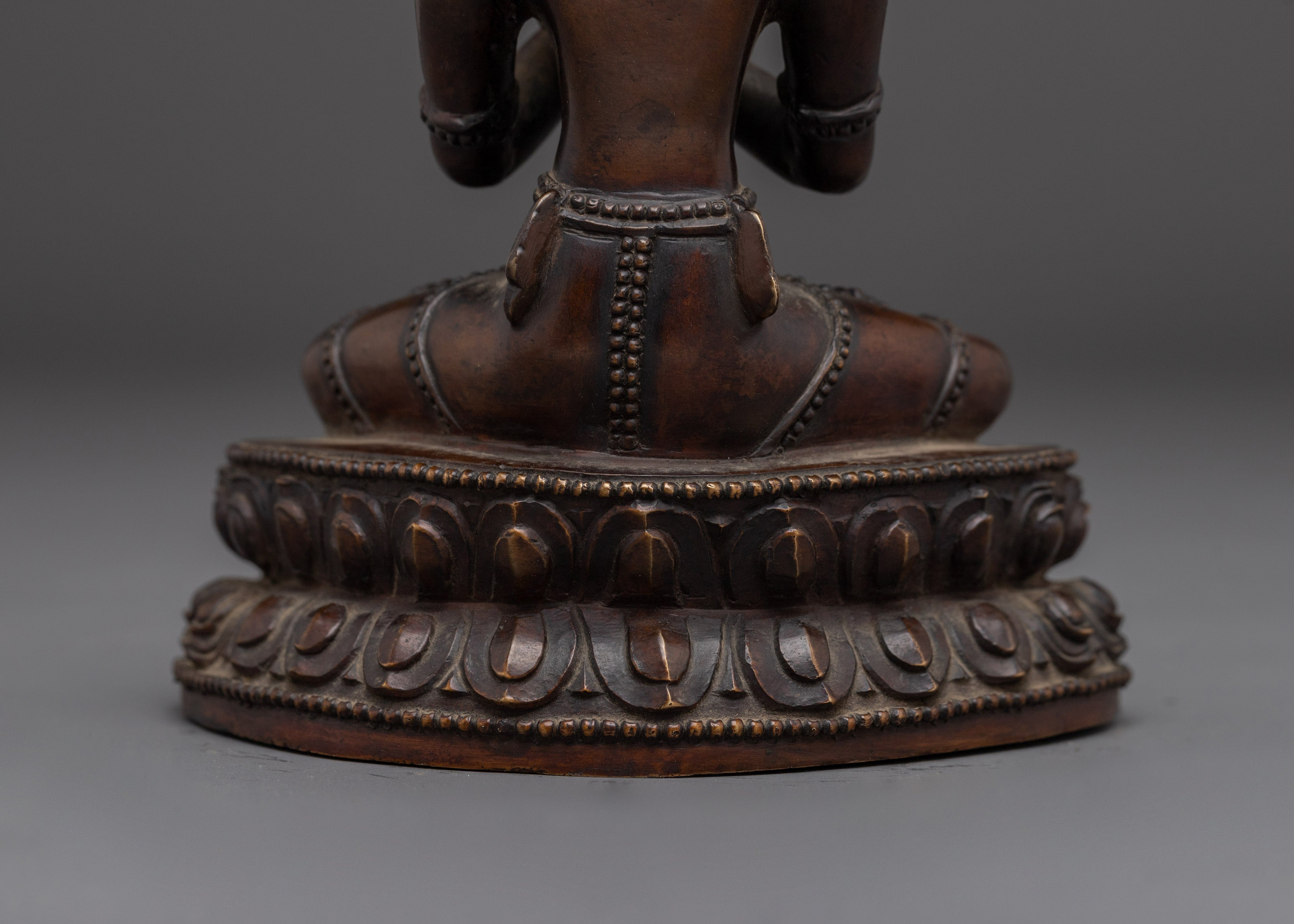 Boddhisattva Oxidized Set | Seven Tibetan Deities