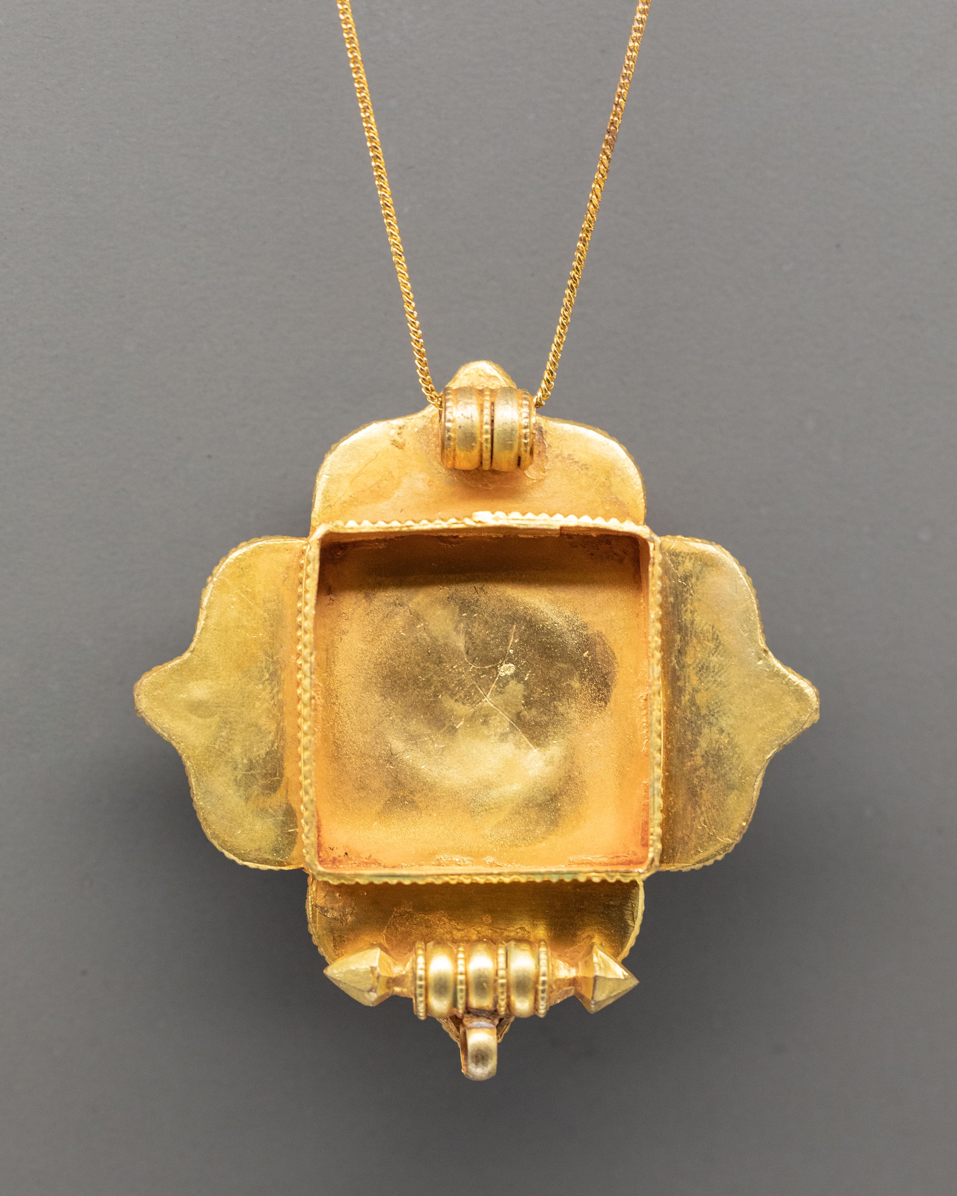 Traditional Buddhist Ghau Box Locket | Tibetan Locket