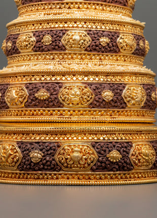 Handcrafted Mandala Ritual Offering | Buddhist Mandala Meditation Art