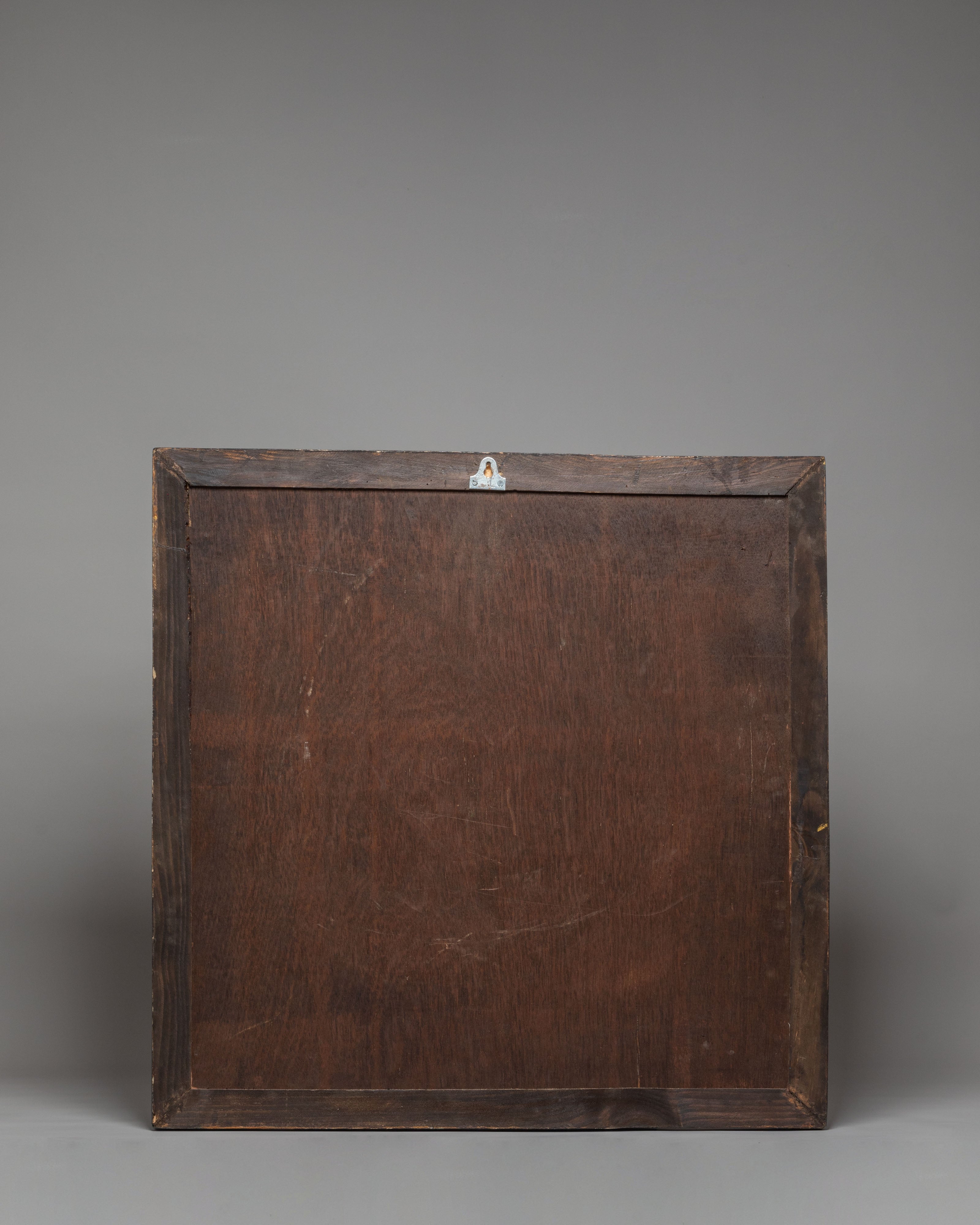 Sacred Shakyamuni Buddha Mandala Wall Hanging | Tibetan Buddha Mandala Art