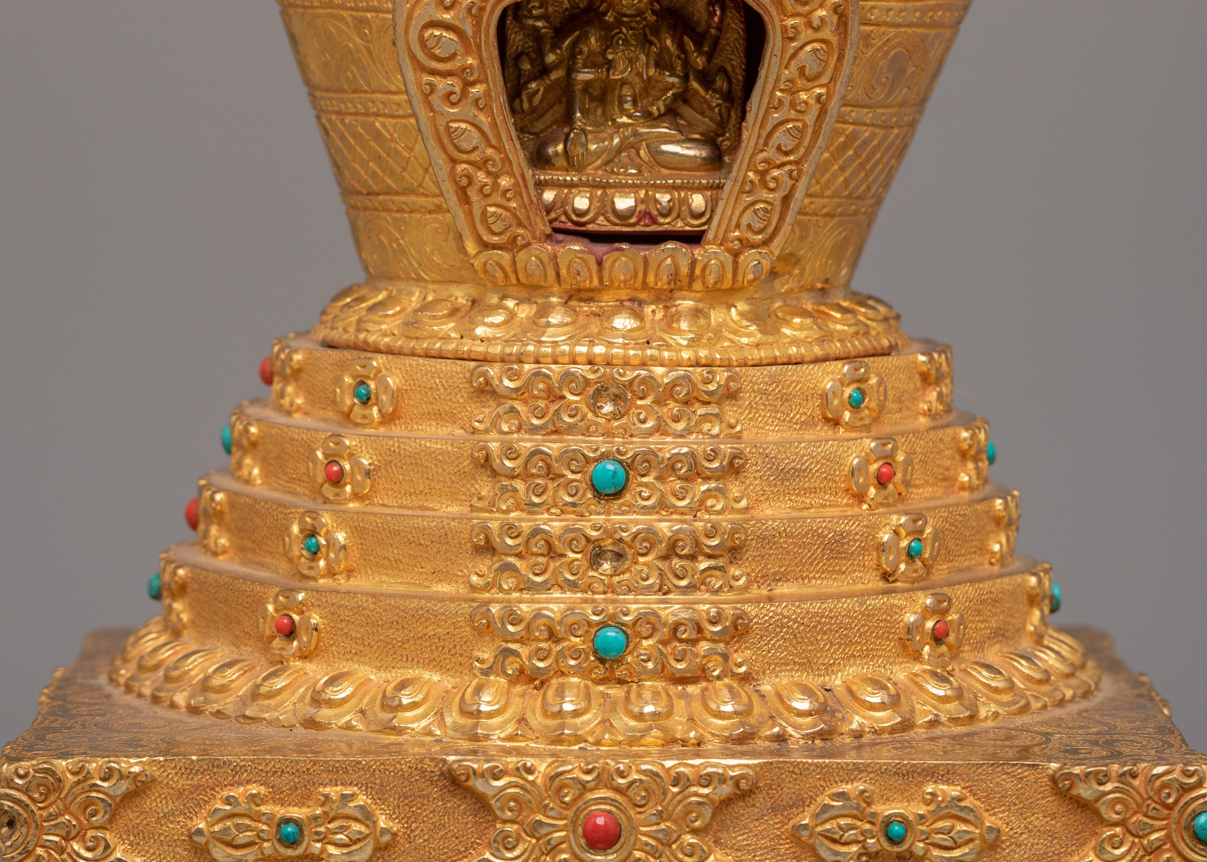 Buddhist Namgyalma Chorten | Antique Stupa of Complete Victory
