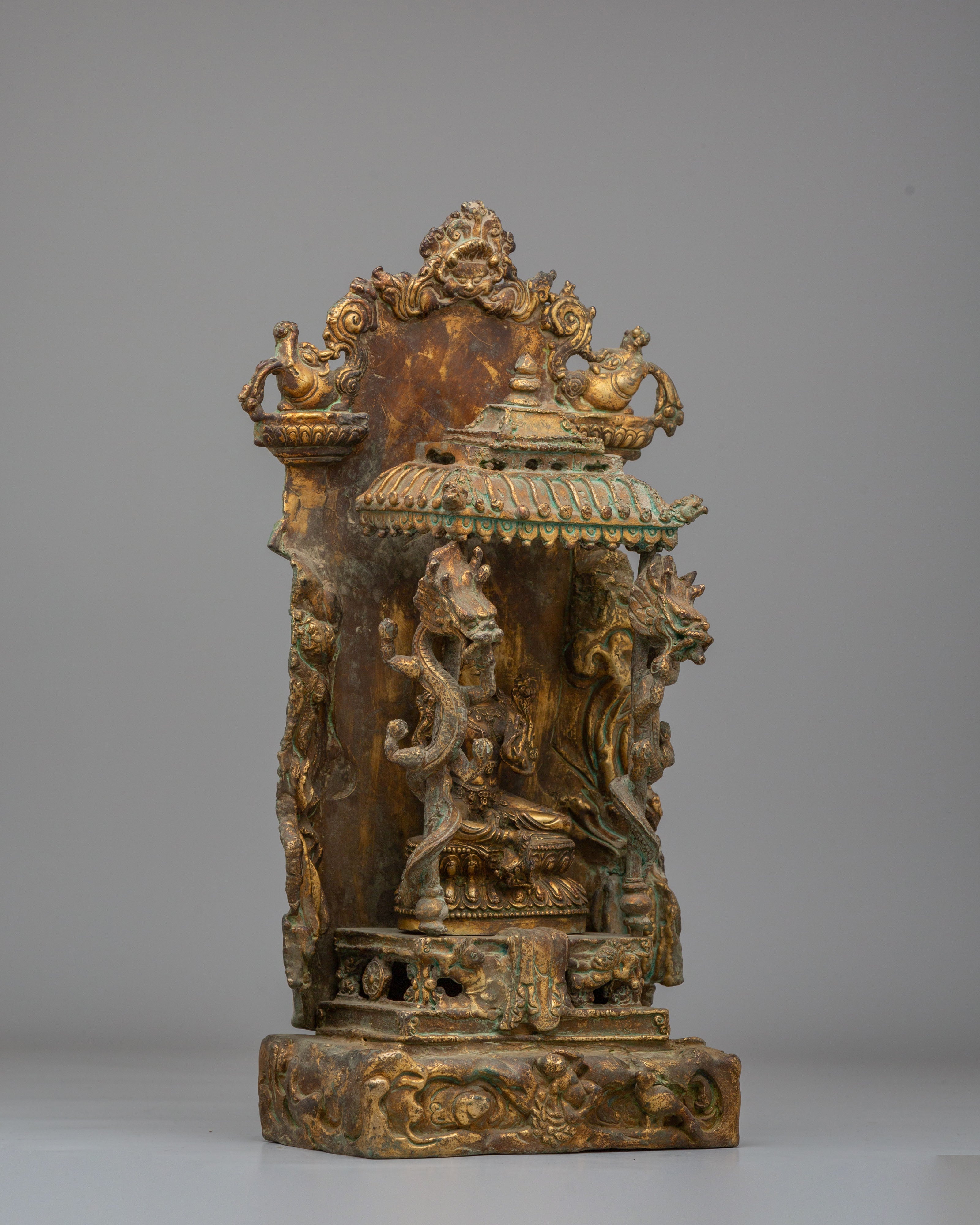Handmade Buddhist Green Tara Statue | The Mother of Liberation
