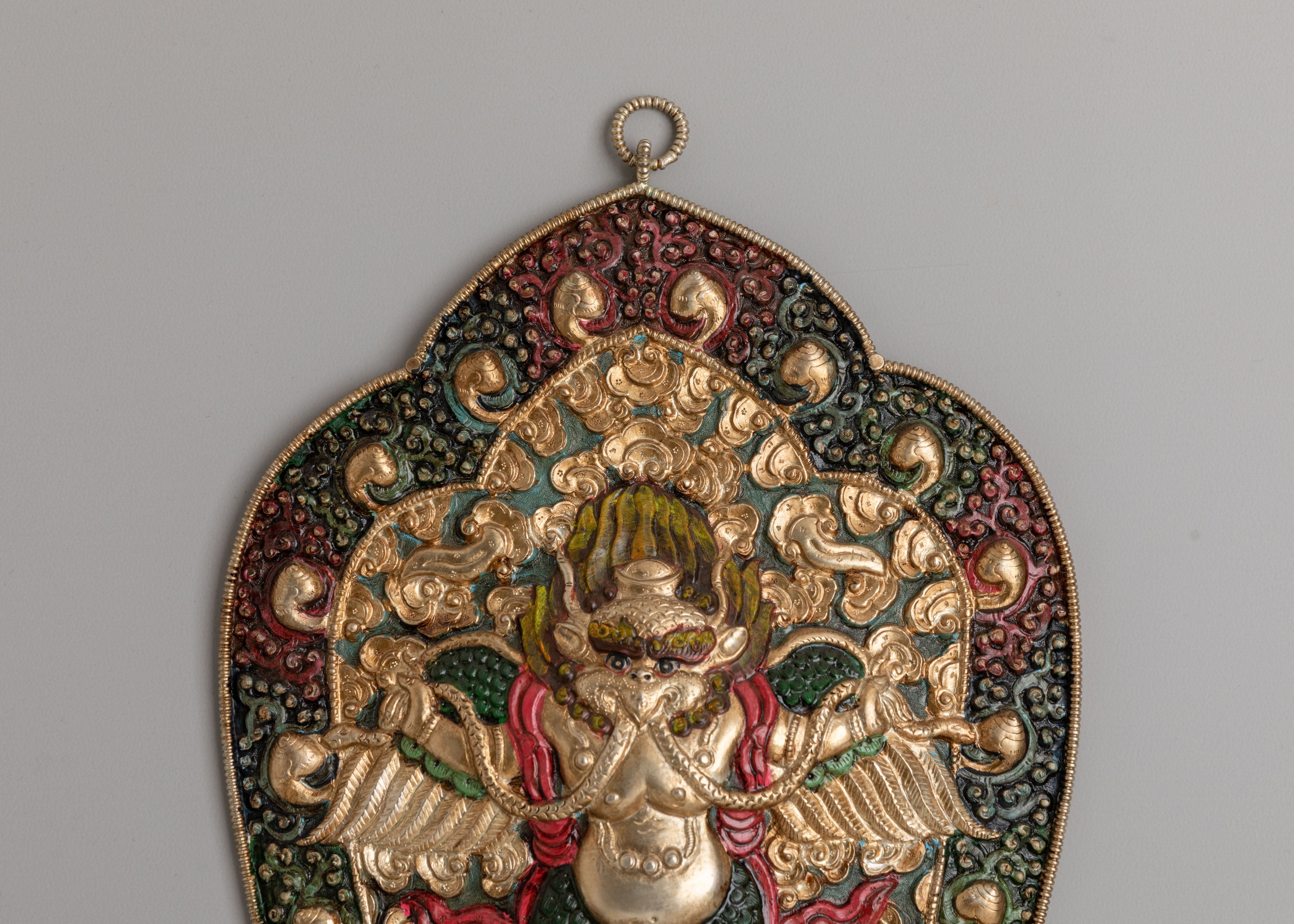 Garuda Protector Wall Hanging | Handcrafted Art